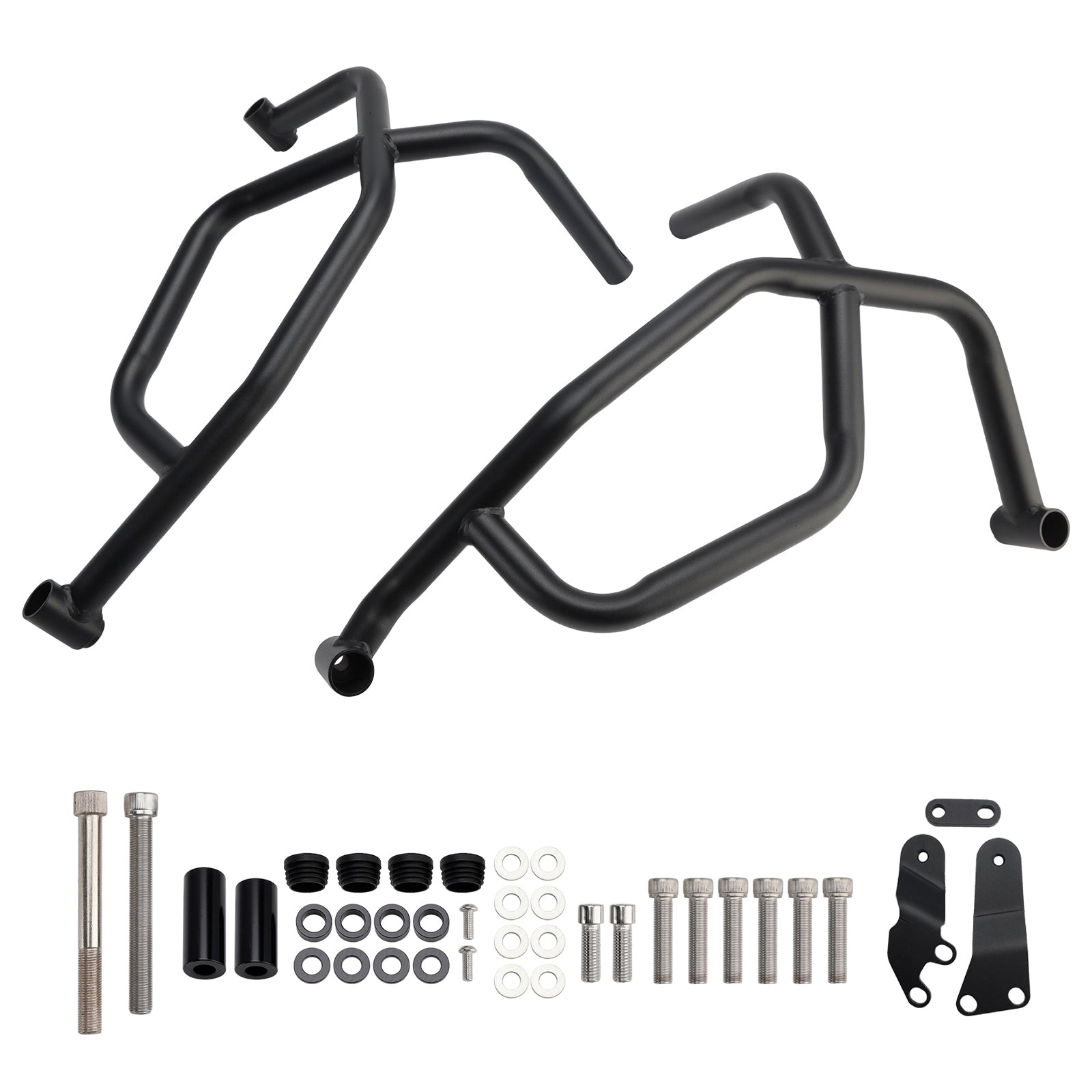 2021-2025 Yamaha Tracer 7 Crash Bar Lower Engine Guard Steel Frame Fit Black