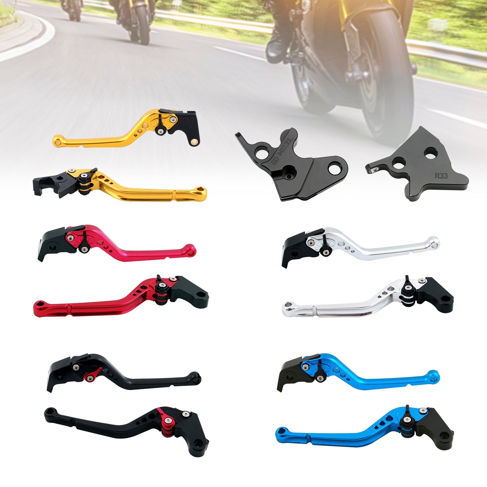 2005-2014 YAMAHA YBR125 Long Clutch Brake Lever