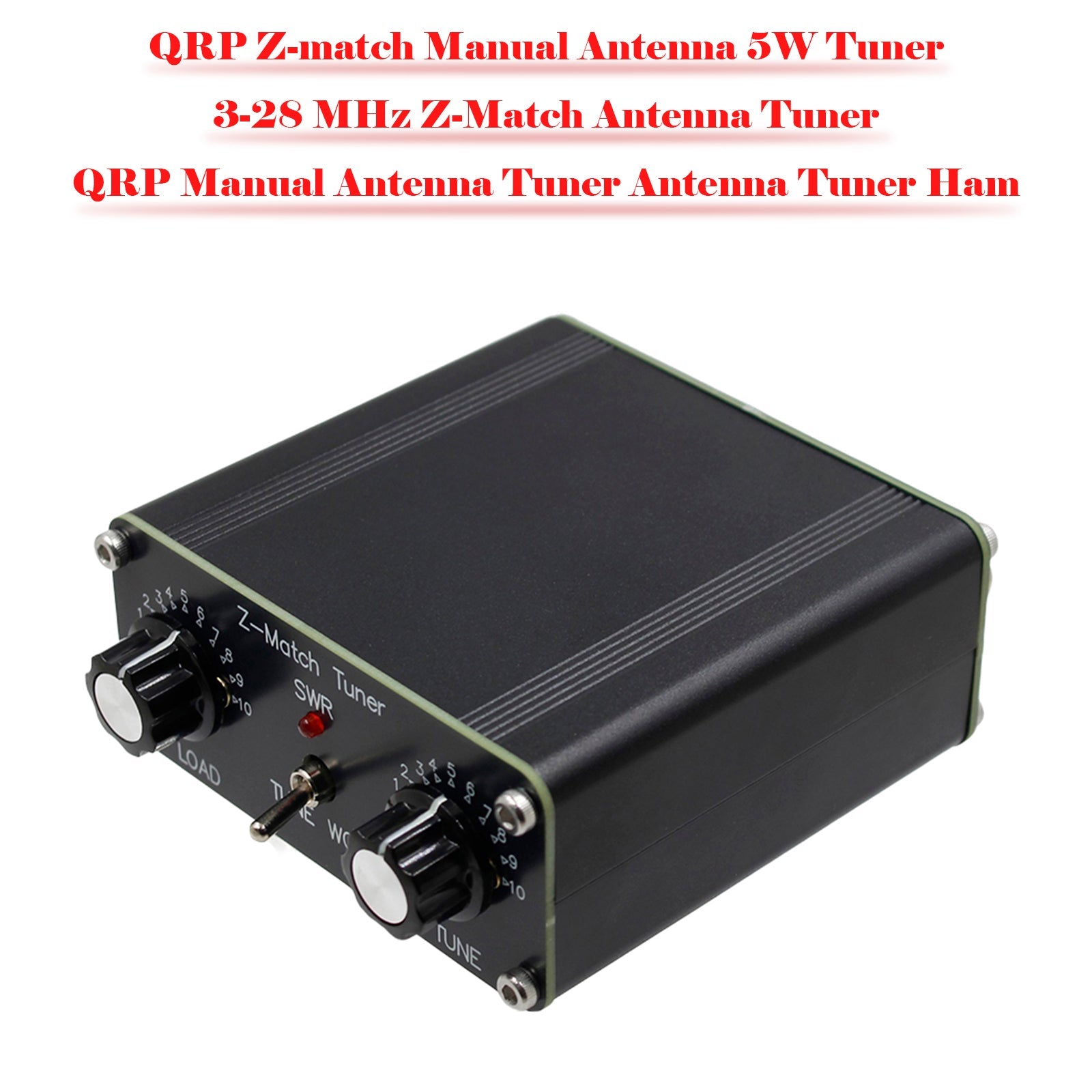 QRP Z-match Manual Antenna 5W Tuner 3-28MHz Z-Match QRP Manual Antenna Tuner Ham