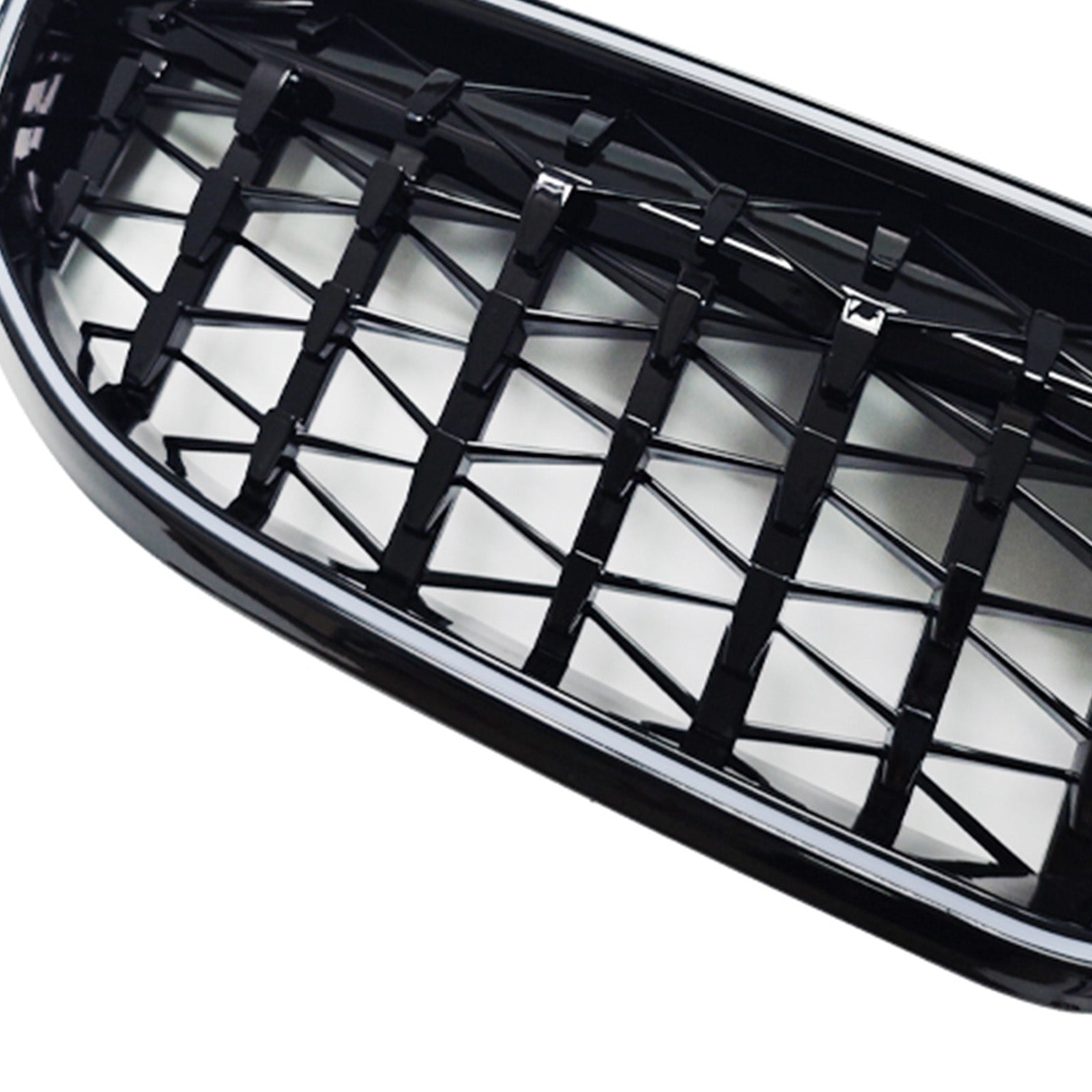 2019-2022  Fit BMW 3 Series G20 Diamond Kidney Grille Grill 51138072085 Black