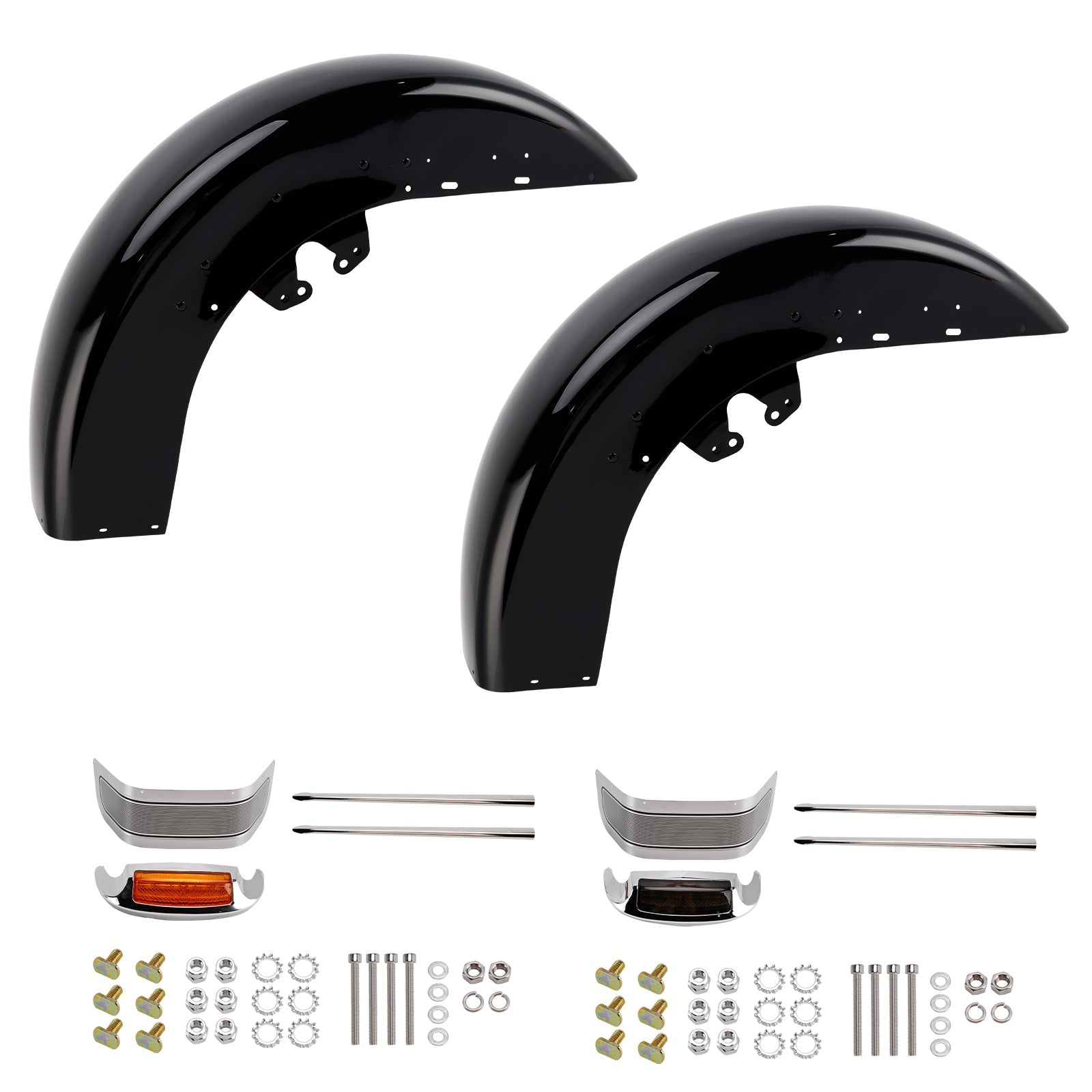 2014-2024 Touring Electra Glide Ultra Limited Steel Front Fender Mudguard