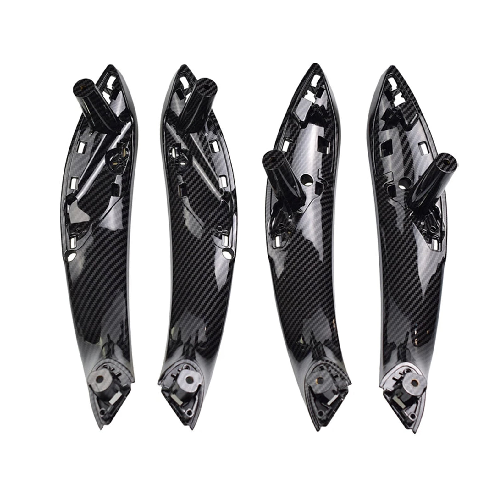 4PCS Carbon Inner Trim Door Pull Handle for BMW F30 F80 F31 F32 F33 F35