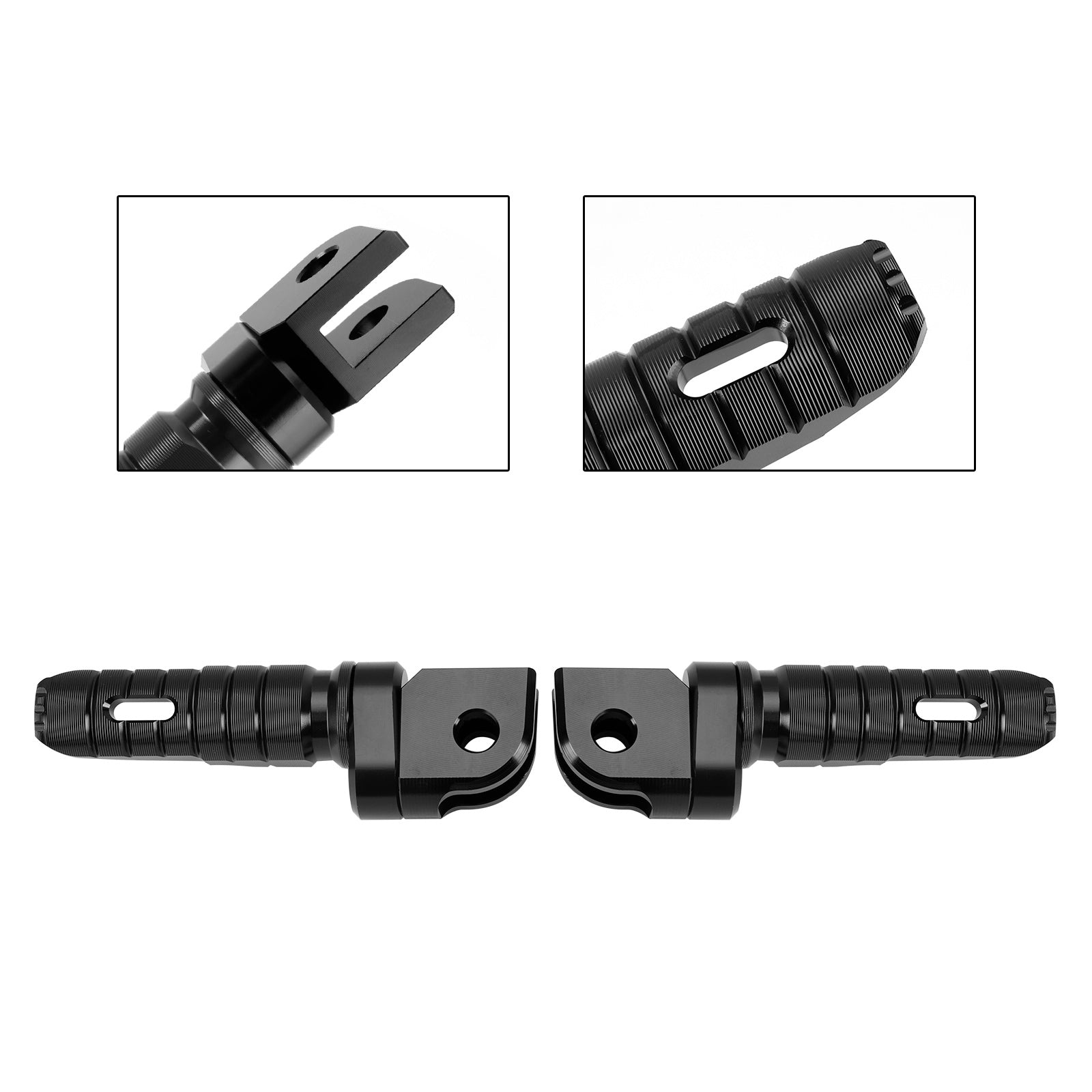 Front Footrests Foot Pegs fit for KAWASAKI ZX-4R ZX-4RR 24-25 NINJA 400 2018-2024