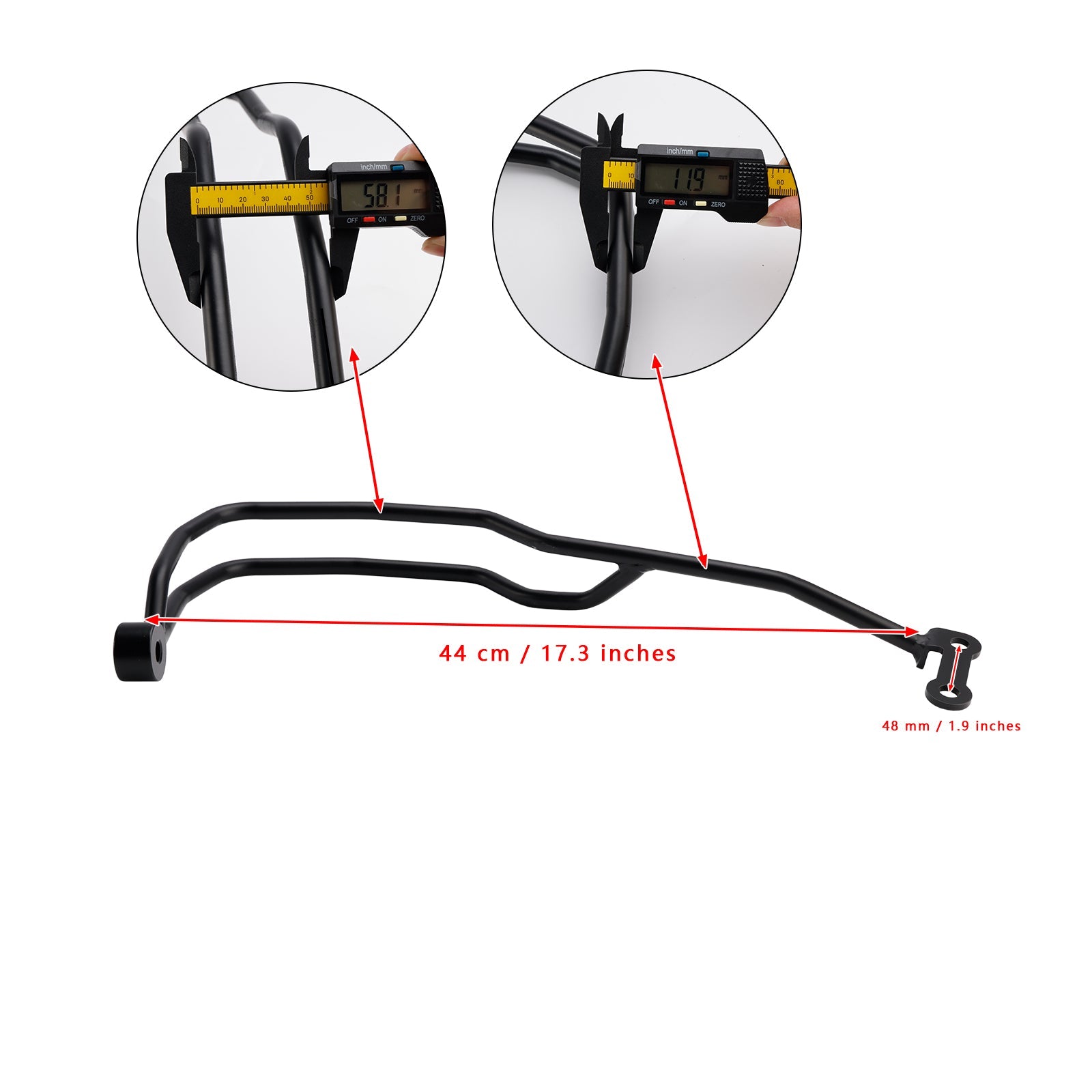 2024-2025 BMW R1300GS Hand Guard Protector Bracket Holder