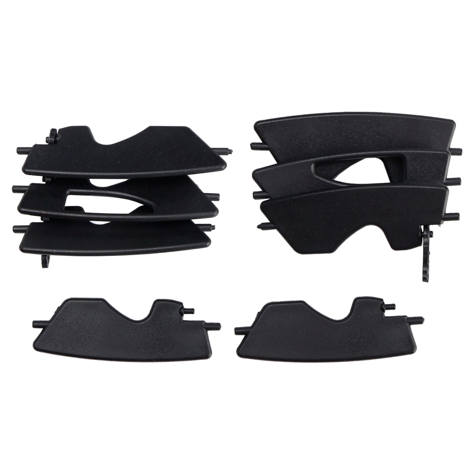 2007-2014 Mercedes Benz C-Class W204 Rear Center Console Air Vent AC Panel Cover Black