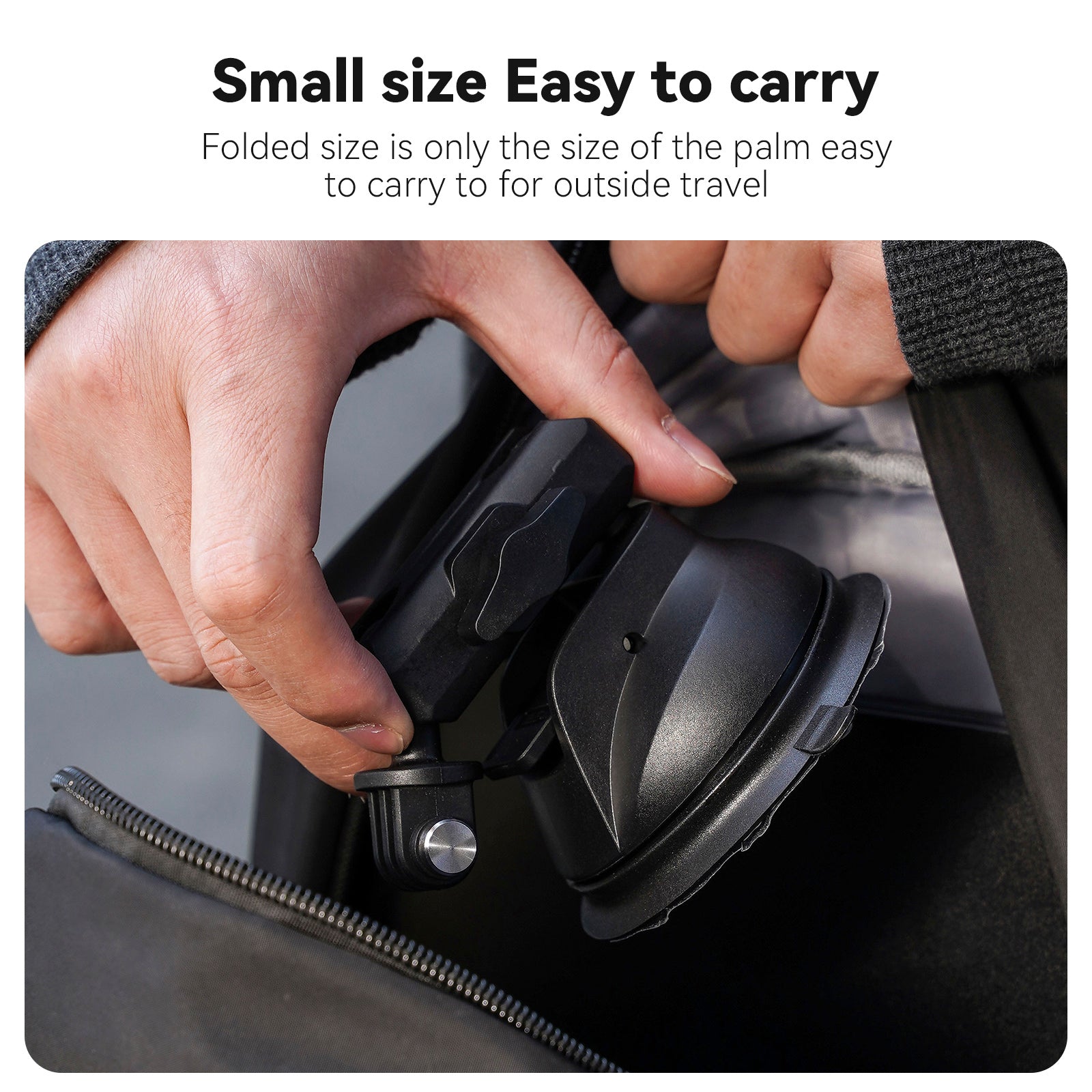 Universal Lightweight Strong Suction Cup Bracket For Dji Gopro13/Insta 360 Go3