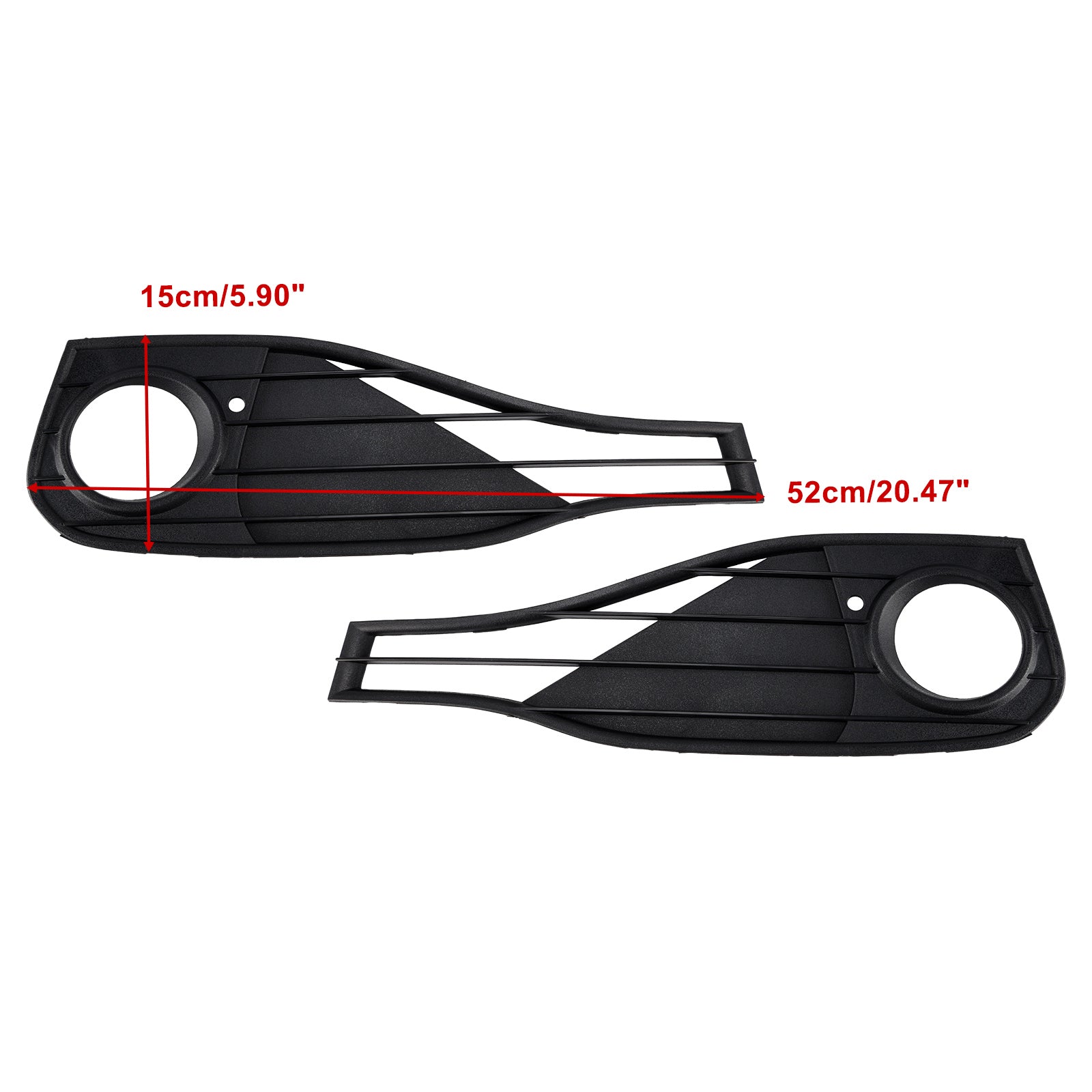 Fog Lamp Light Cover Insert Grill Grille Fit BMW 4 SERIES F32 428i 2014-2020