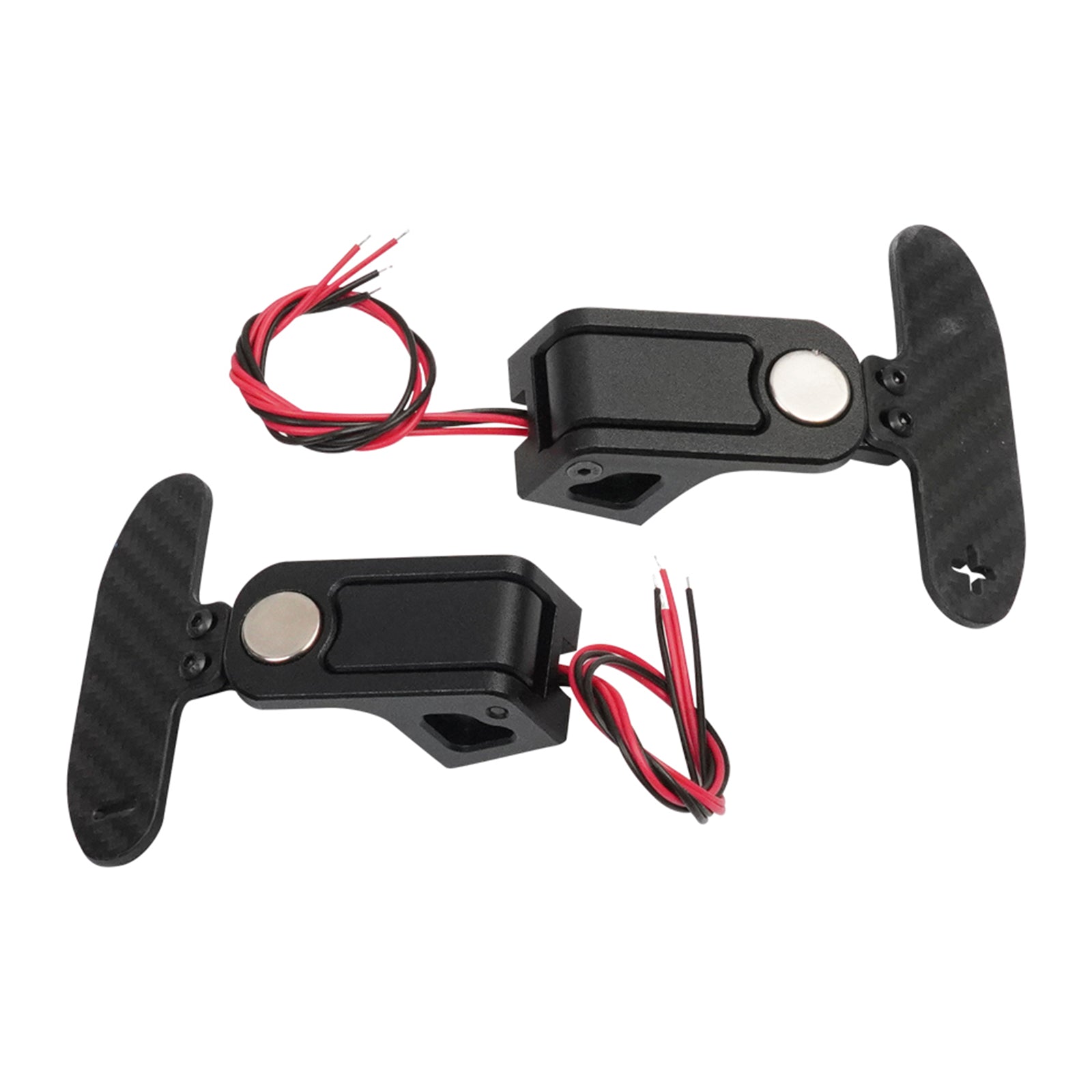 Shift Paddles Racing Game Simulation Steering Wheel Magnetic Paddles with Mount