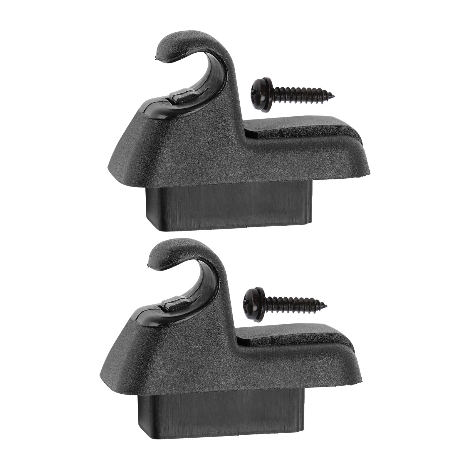 2x Black Sun Visor Clip 1RF14DX9AB Fit For Chrysler 300 Dodge Charger 2011-2020