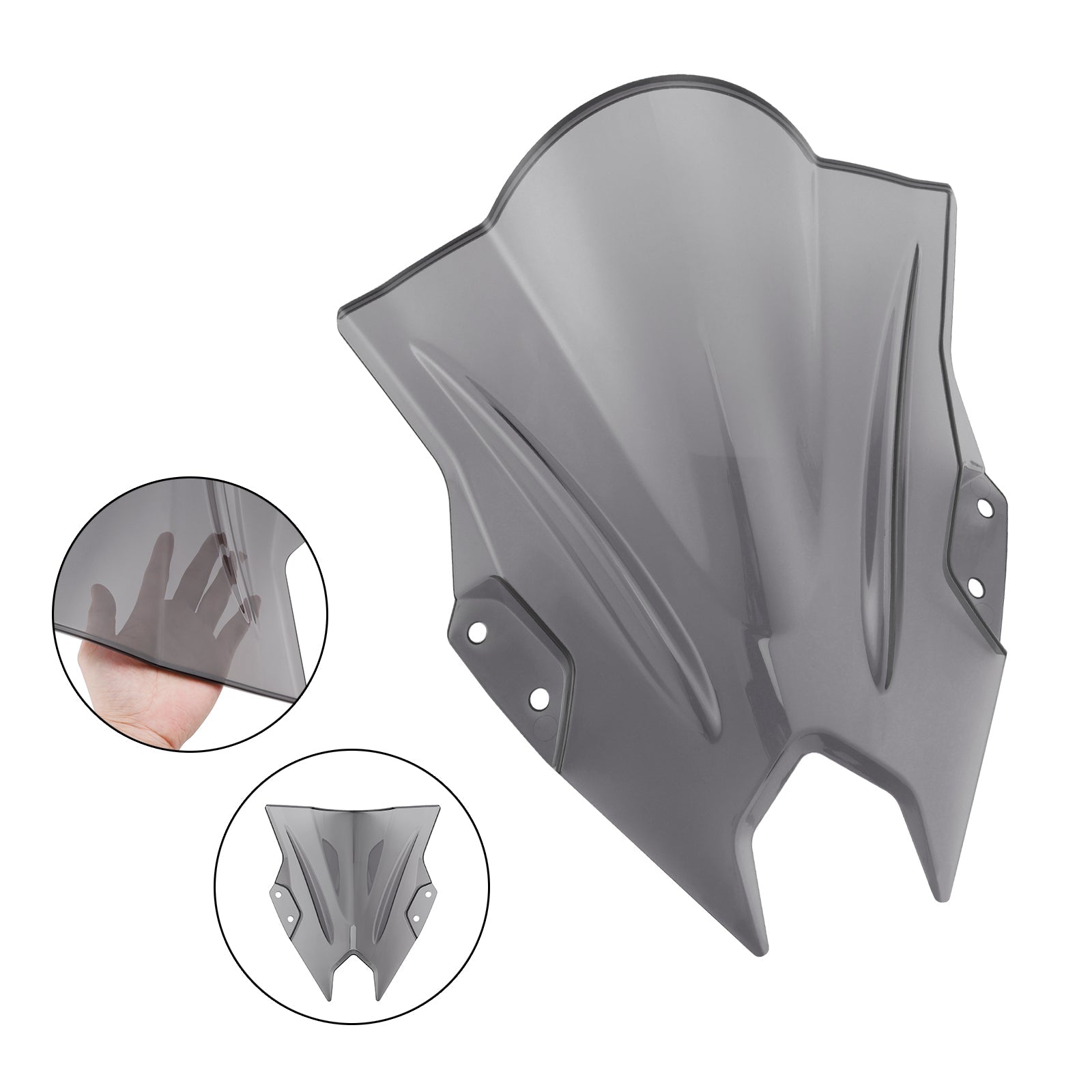 2024-2025 KAWASAKI NINJA 500 EX500R Windshield Windscreen