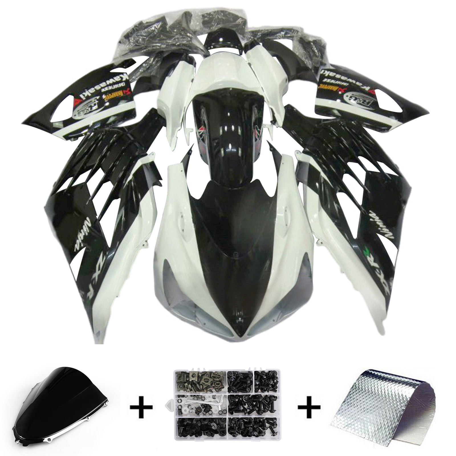 كاواساكي ZX14R ZZR1400 2012-2022 Fairing Kit هيكل السيارة