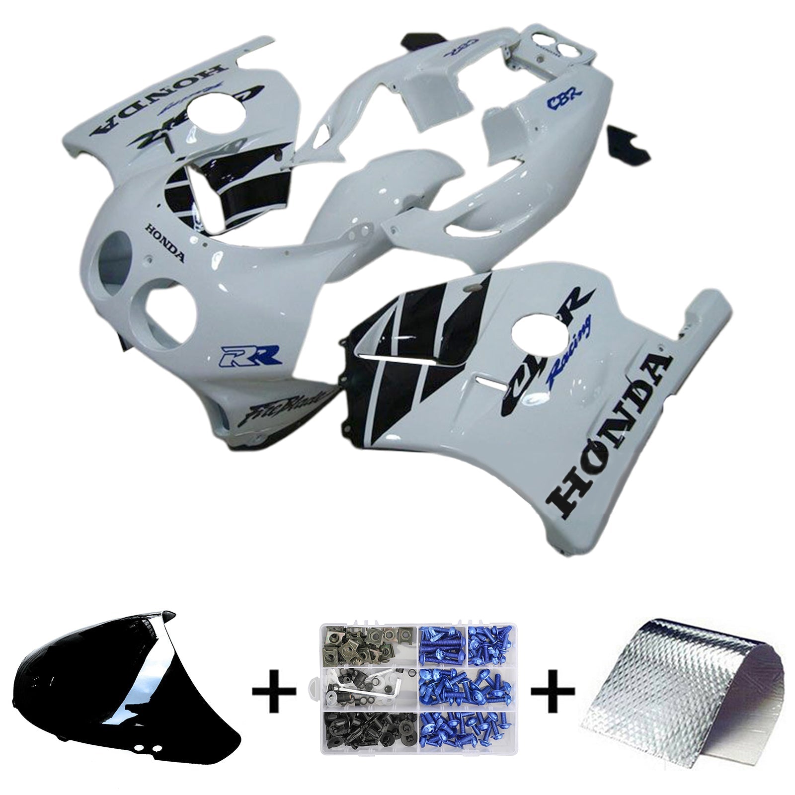 Honda CBR250RR MC22 1990-1998 Kit Carenado Carrocería Plástico ABS