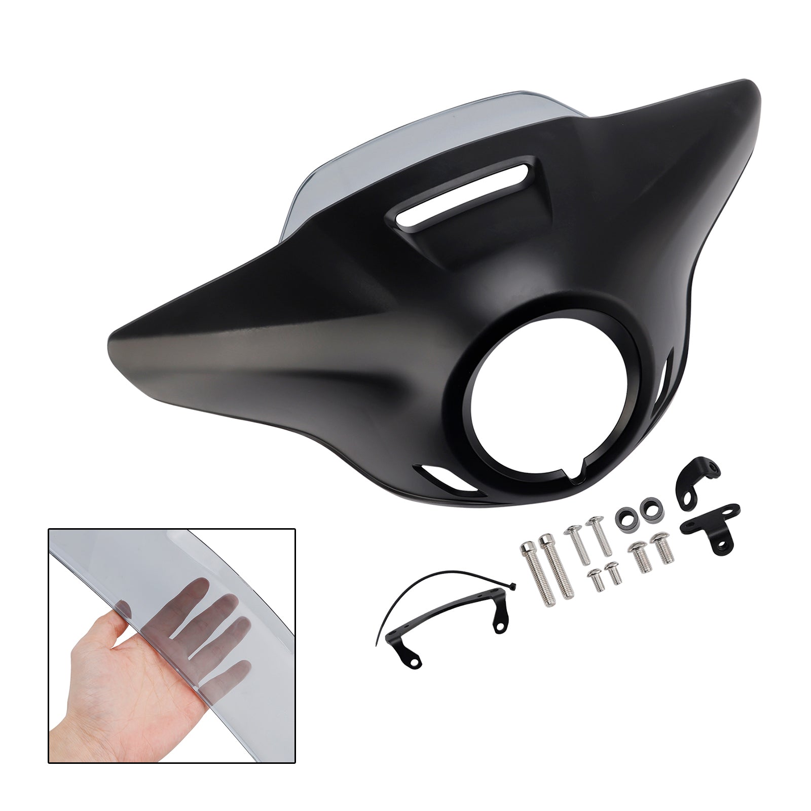 2021-2024 HONDA CM300 CM500 Windshield WindScreen Headlight Fairing