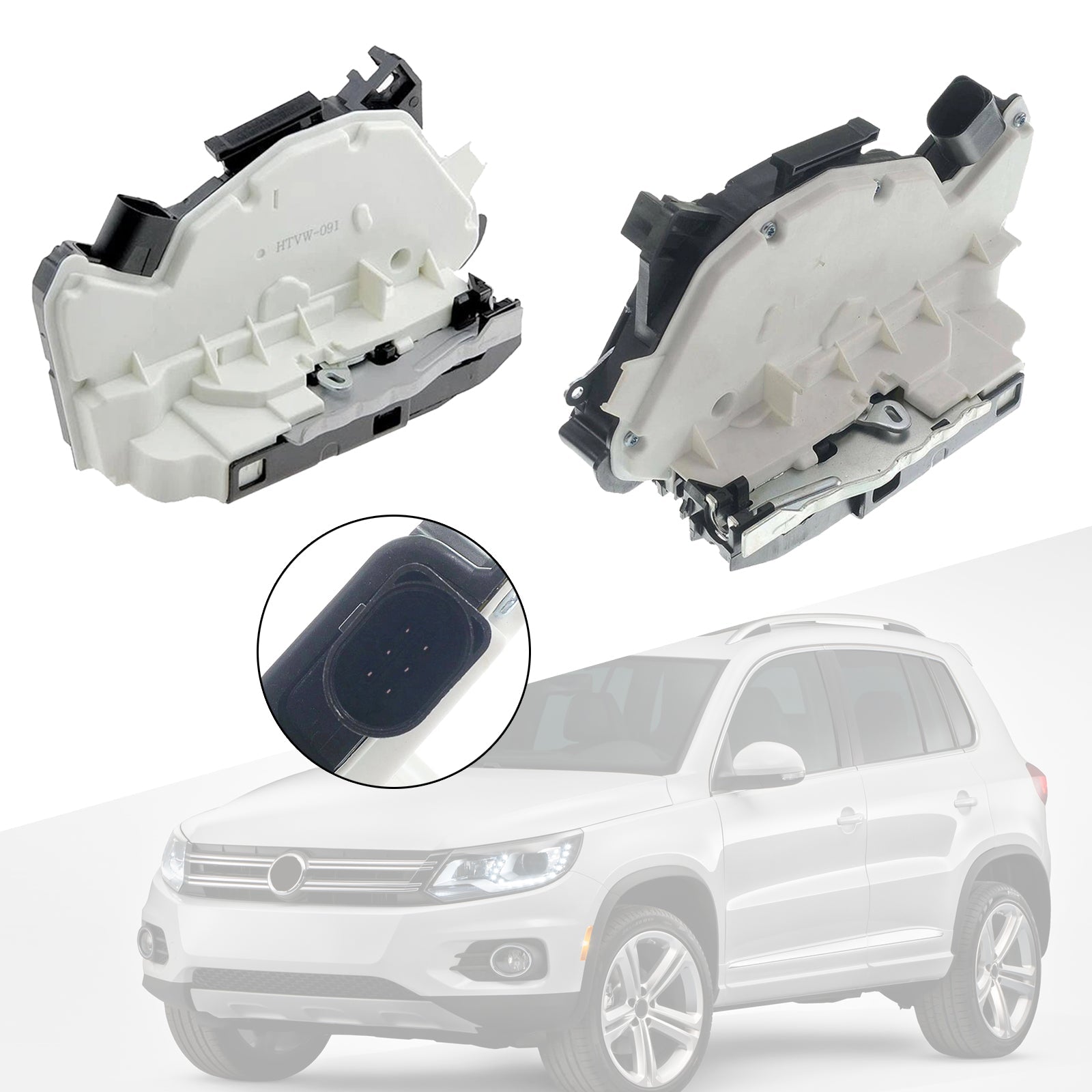 Door Lock Latch Actuator Rear L+R 5N0839015A 5N0839016A For VW Tiguan CC Amarok