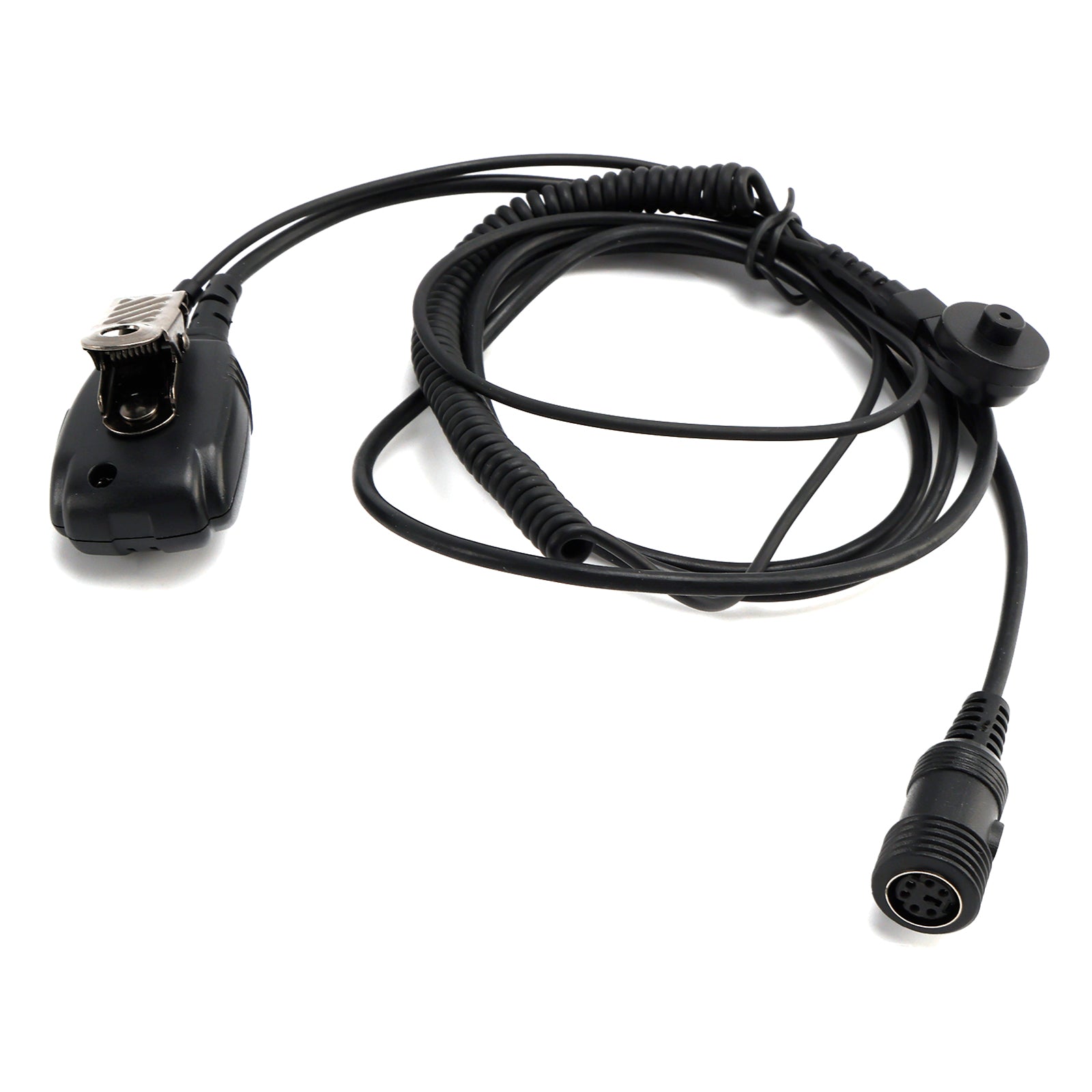 102B Transparent Air Tube Earphone In-ear with A24 Line For ICOM A25CE A25N A24