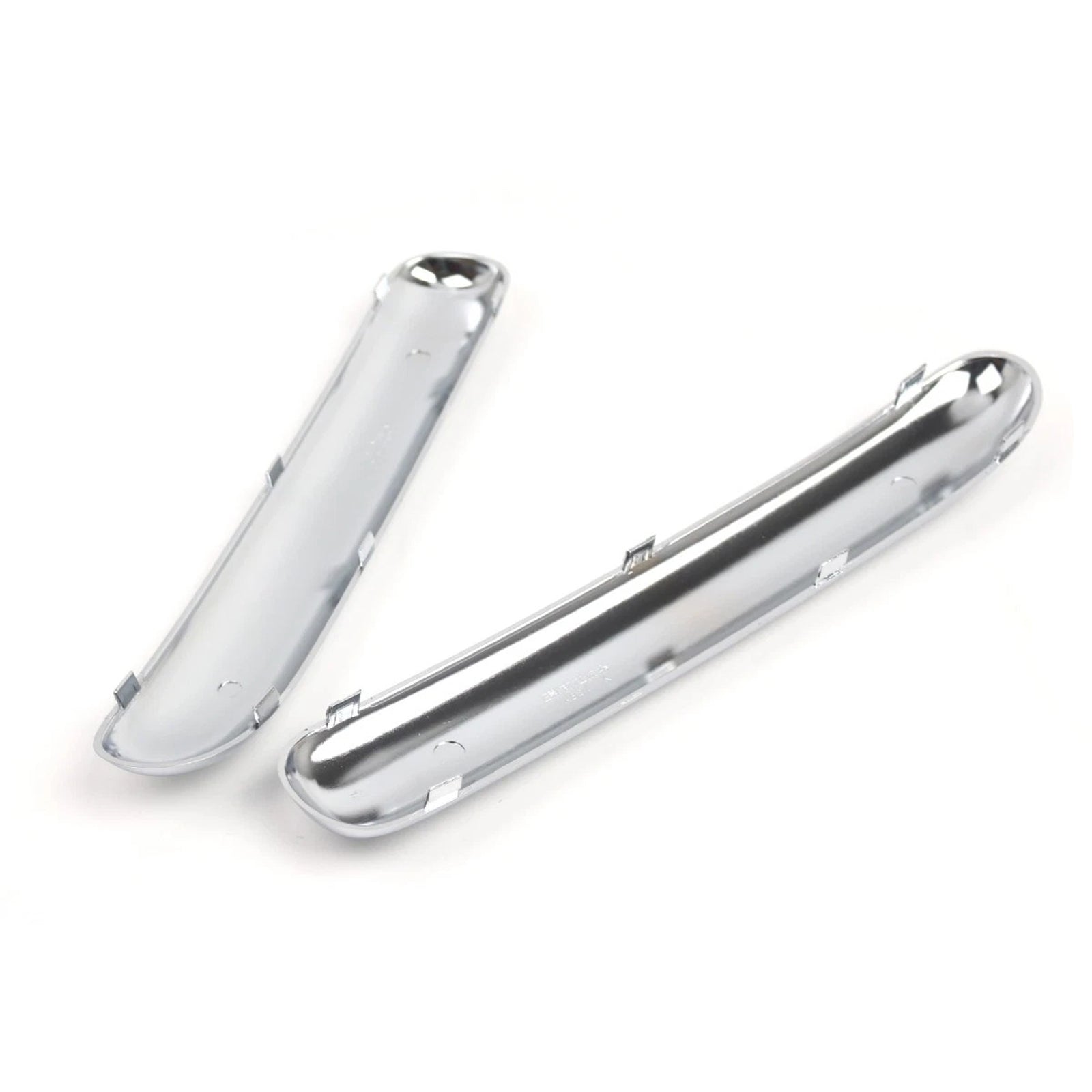 2001-2004 Mini One Cooper R50/R52/R53 Pair Front Bumper Chrome Trim Set