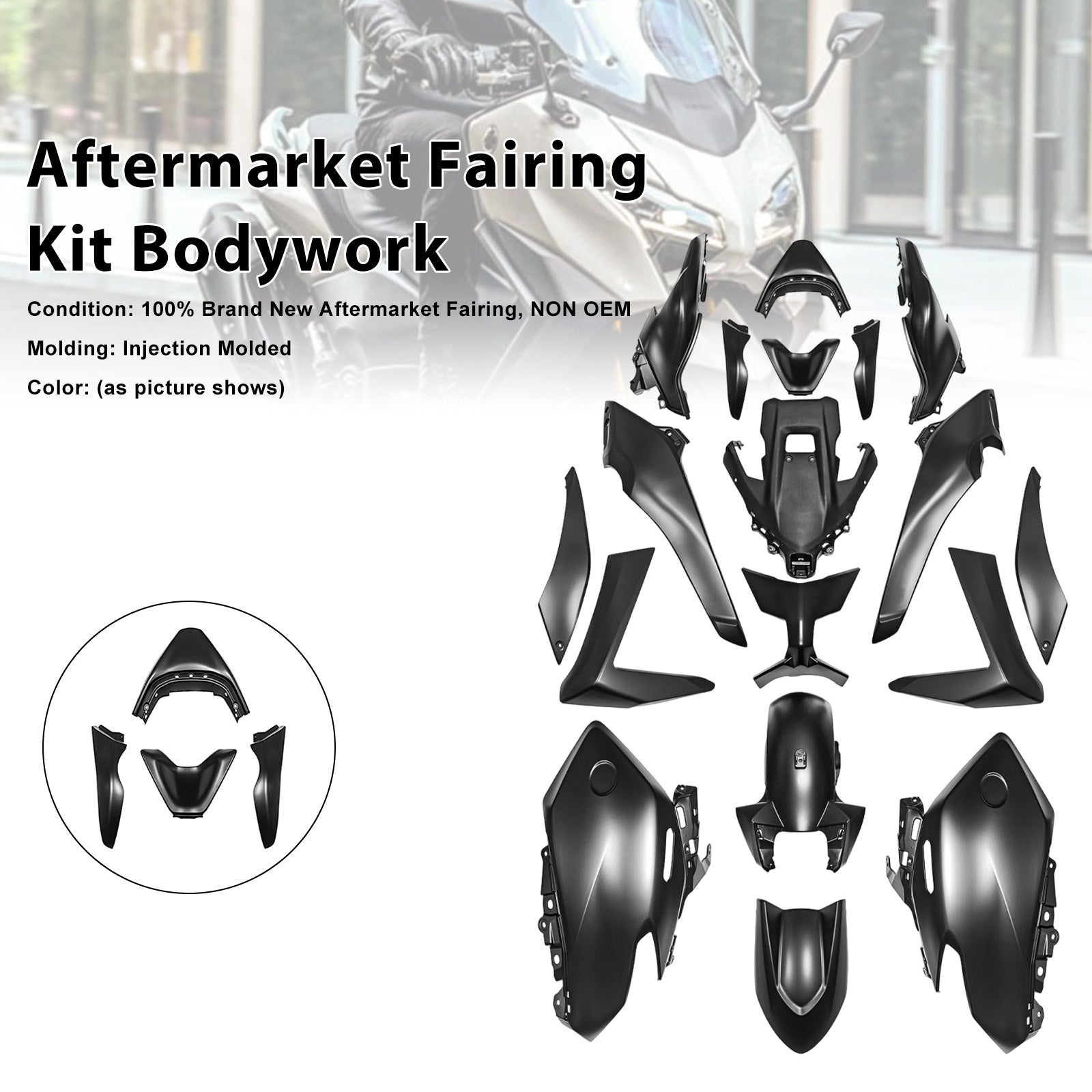 2025-2026 for Yamaha TMAX560 Injection Bodywork Fairing Kit