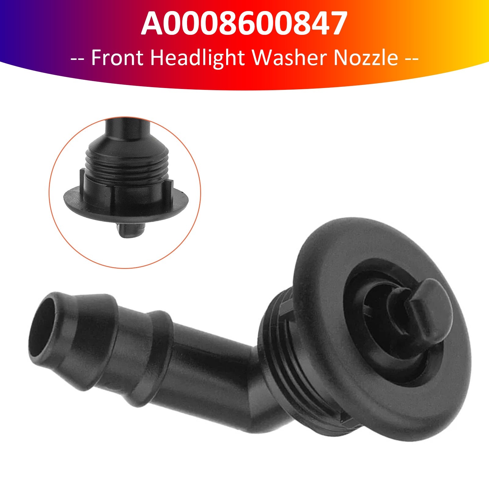 Front Headlight Washer Nozzle for Mercedes-Benz W463 G-Class G550 A0008600847