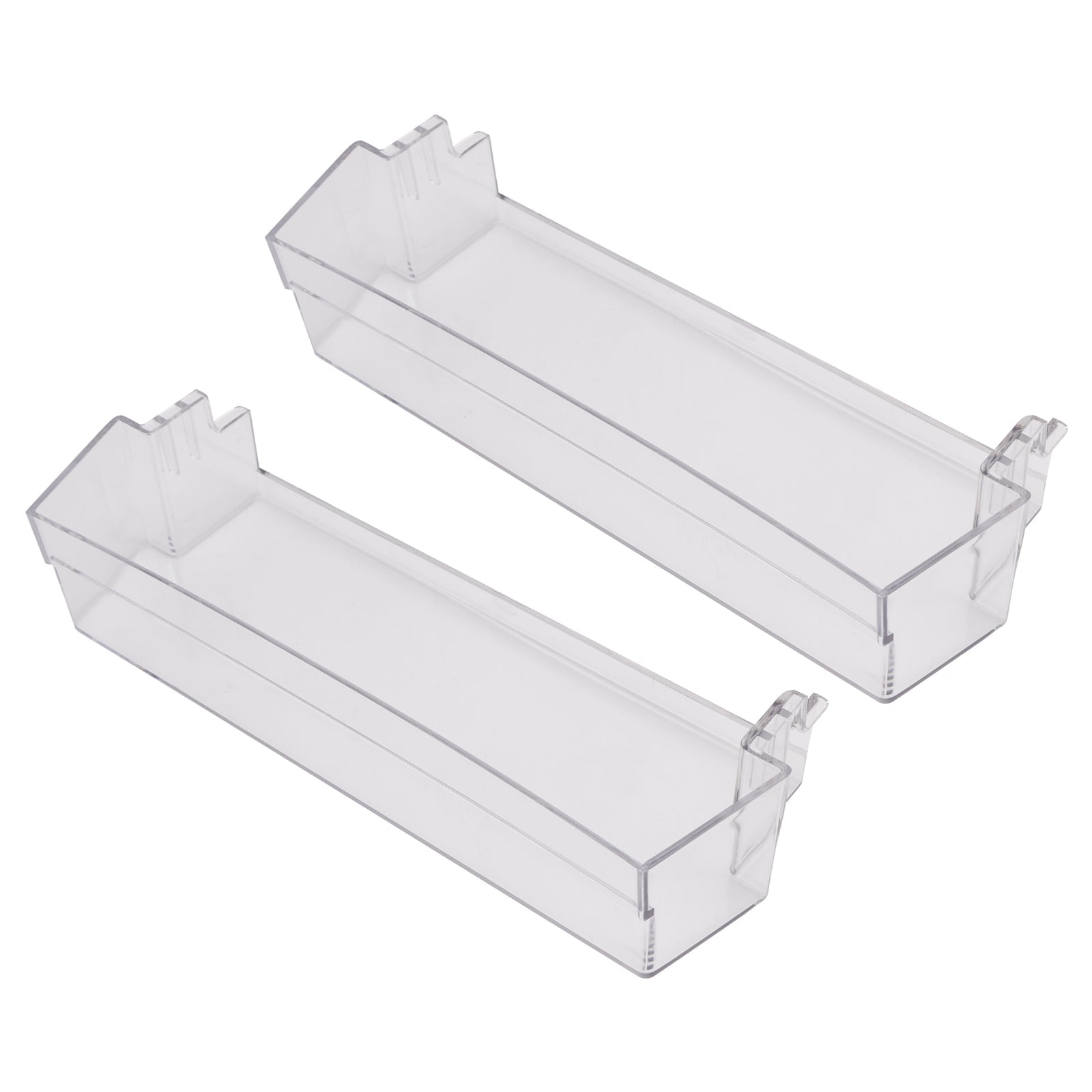 2PCS Fridge Shelf Grey Clear Middle Or Top Door Bin 306mm For Dometic Caravan 289072710