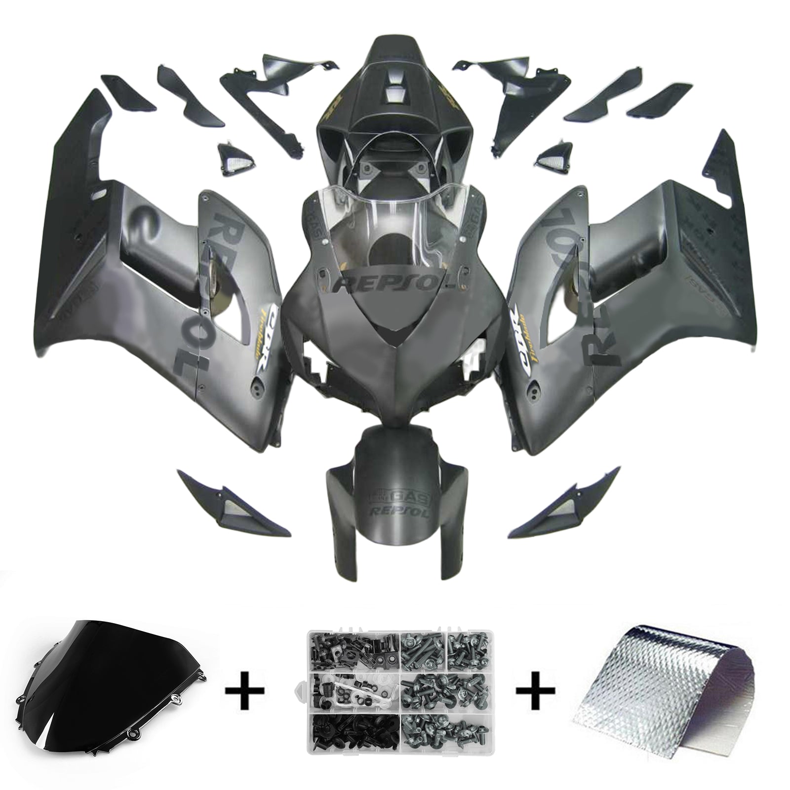 Honda CBR1000RR 2004-2005 Fairing Kit Bodywork Plastic ABS