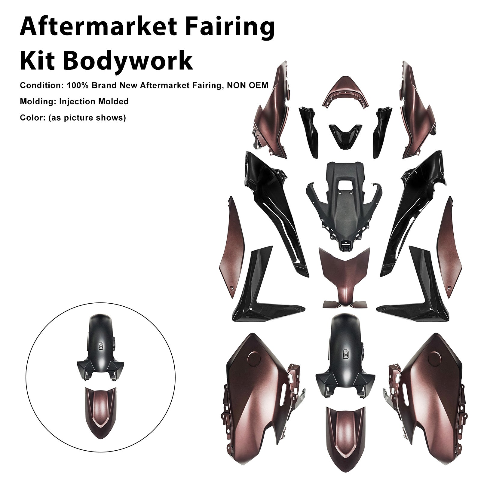 2025-2026 for Yamaha TMAX560 Injection Bodywork Fairing Kit