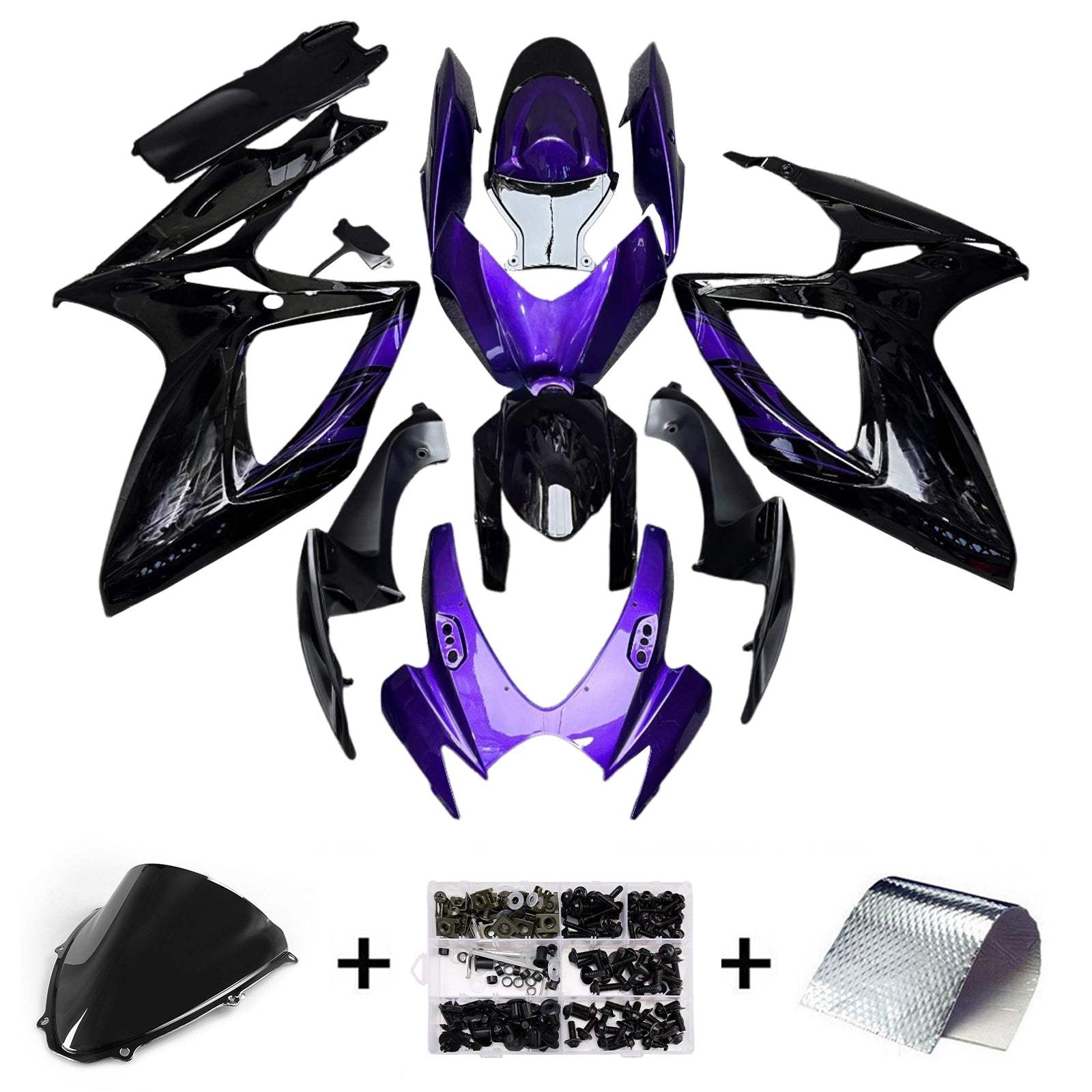 Injection Fairing Kit Bodywork Plastic ABS For Suzuki GSXR 600/750 2006-2007 K6