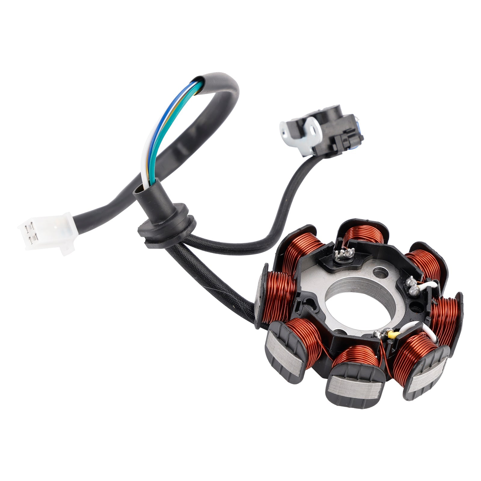 8 COIL - 4 WIRE - STATOR ASSY FOR SUZUKI GSX110 FX110 FD110 32101-30D00