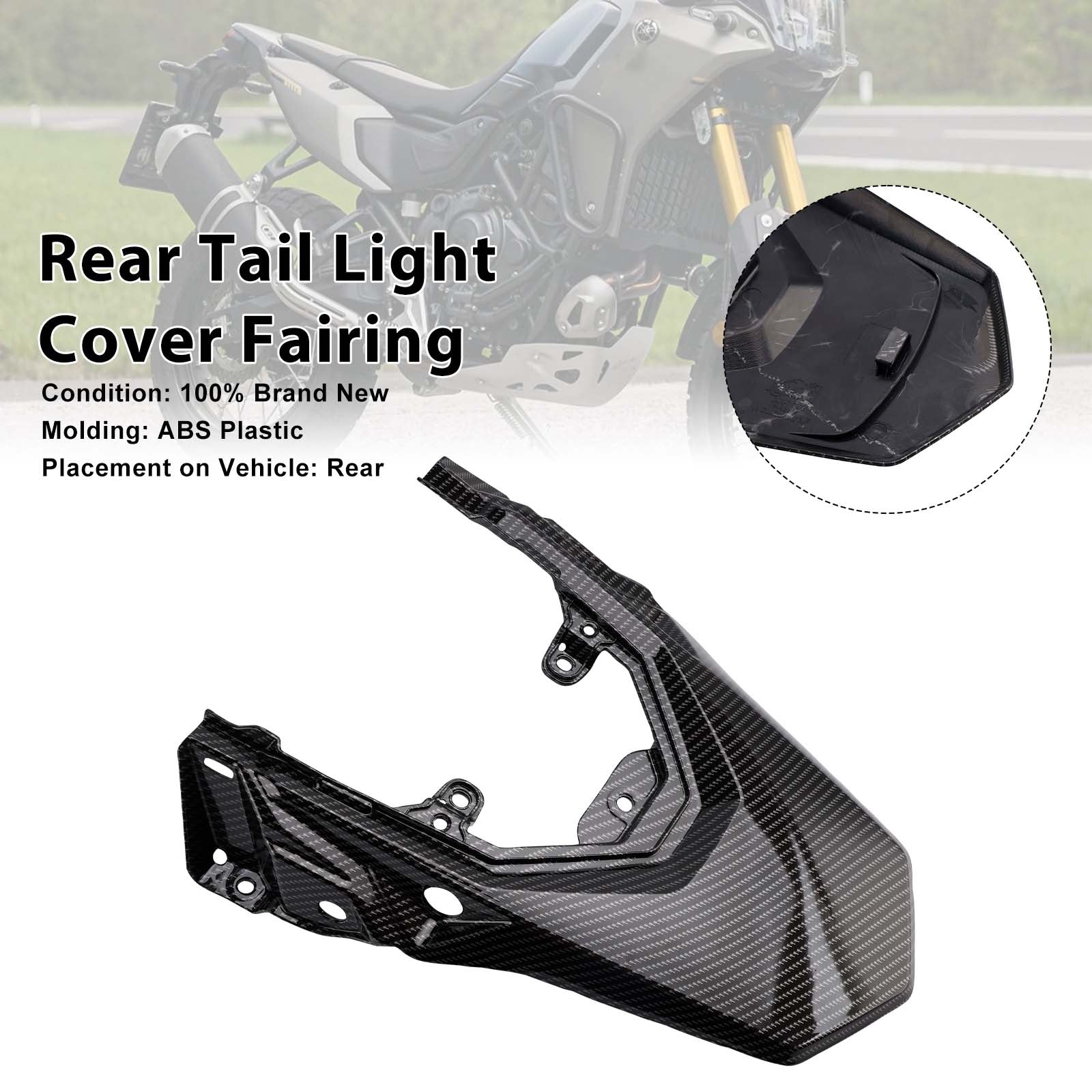 2025-2026 For Yamaha Tenere 700 T700S Rear Tail Light Cover Fairing