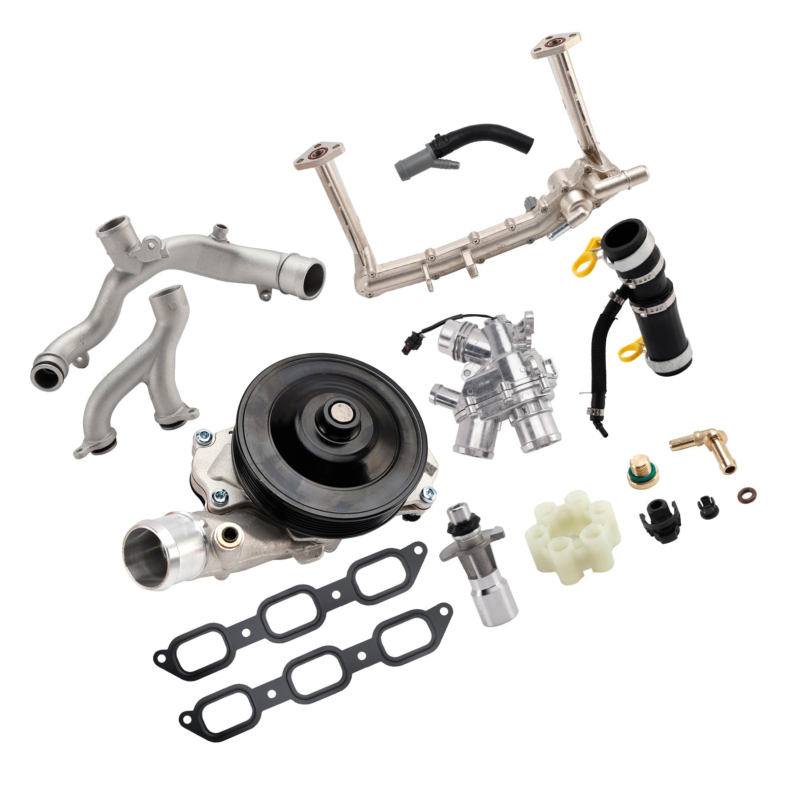 2017-2020 For Jaguar F-Pace 3.0L V6 - Gas Engine Cooling System Kit LR097165