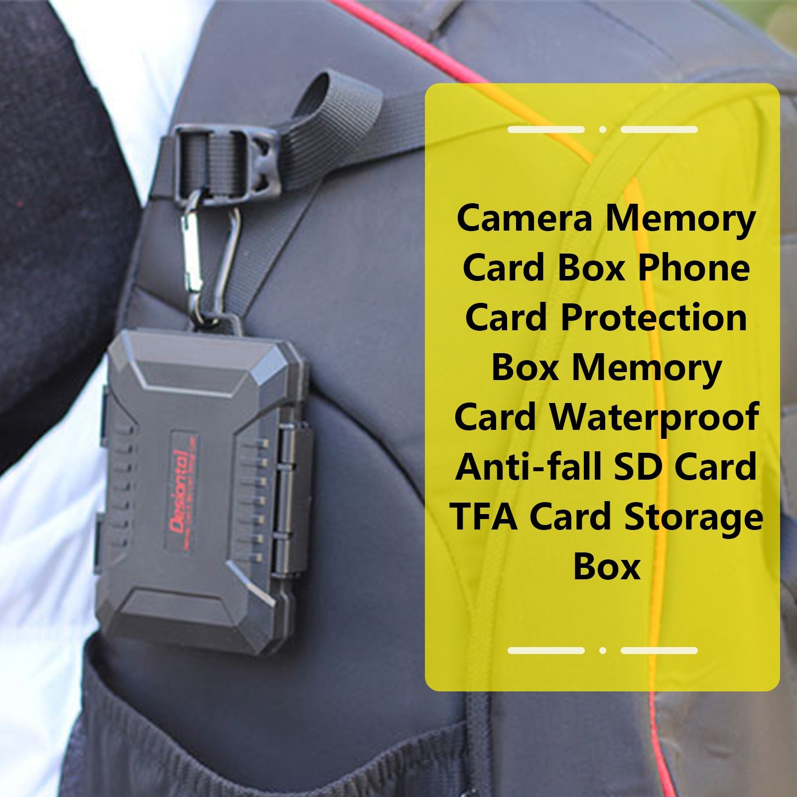 Camera Memory Card Box TFA Card Protection Box Waterproof Anti-fall Storage Box