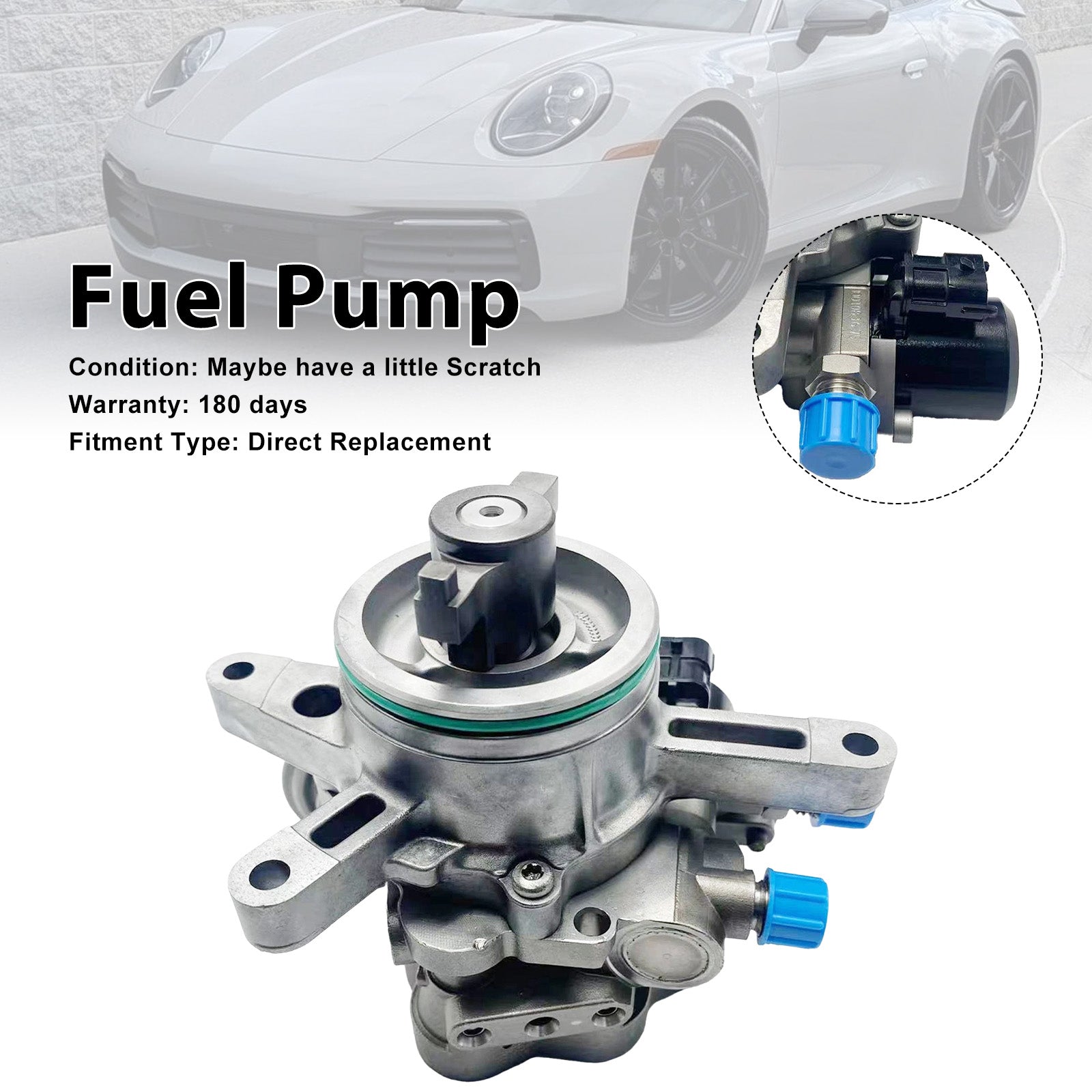 2012-2016 For Porsche 911 981 High Pressure Fuel Pump 9A111031507