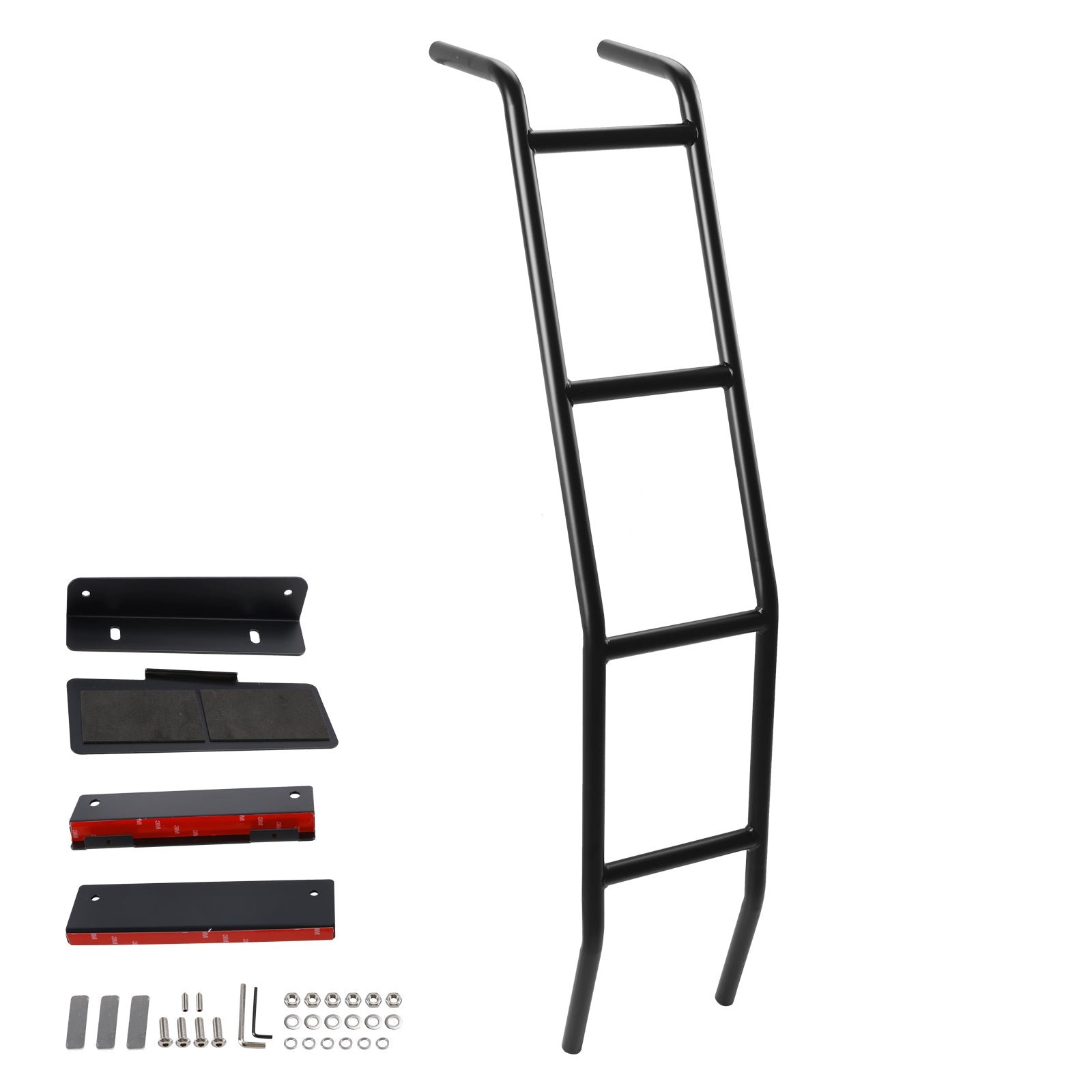 Tailgate Hatch Ladder Accessories Black For Toyota 4Runner 5th Gen 2010-2024