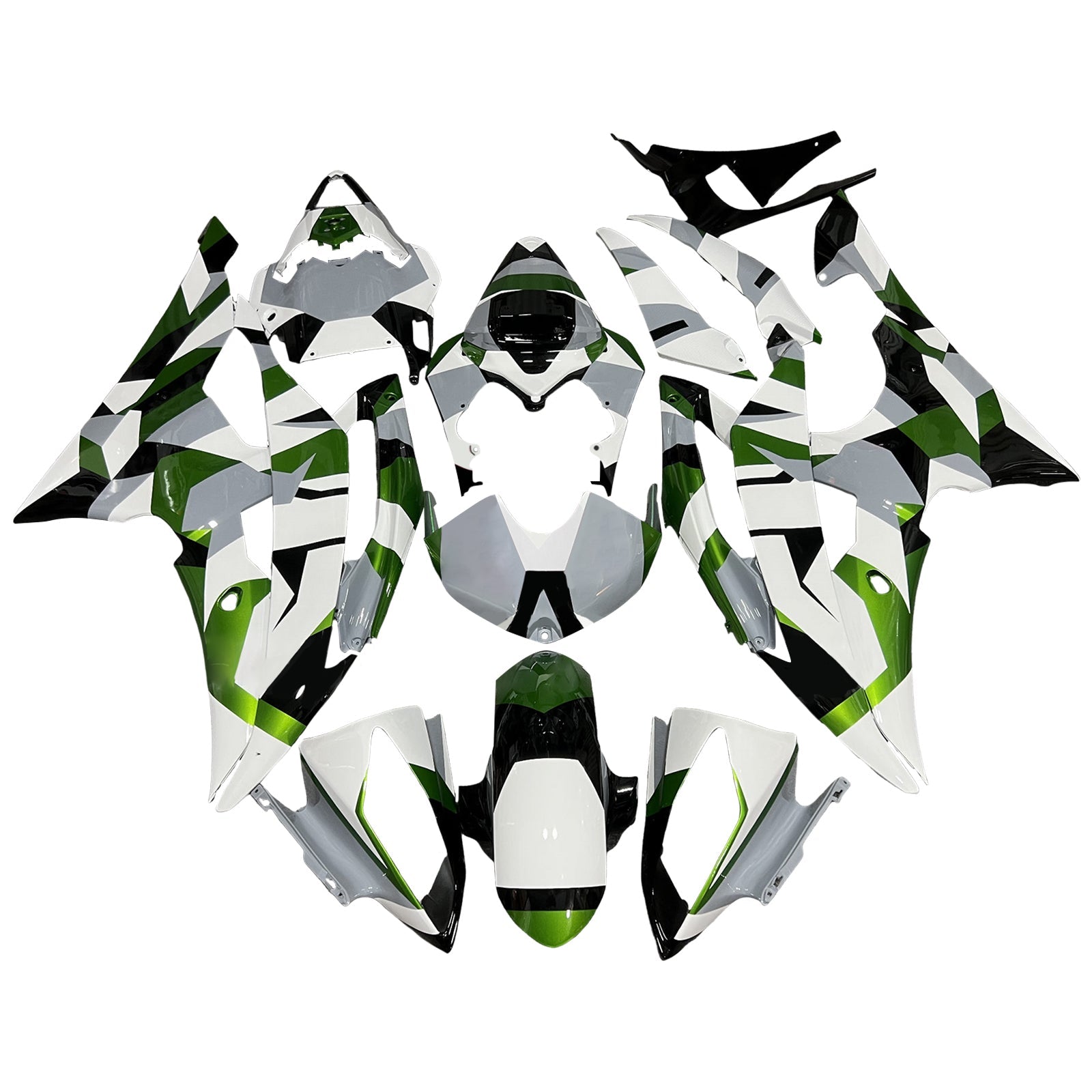 Injection Fairing Kit Bodywork Plastic ABS For Yamaha YZFR6 YZF-R6 2008-2016