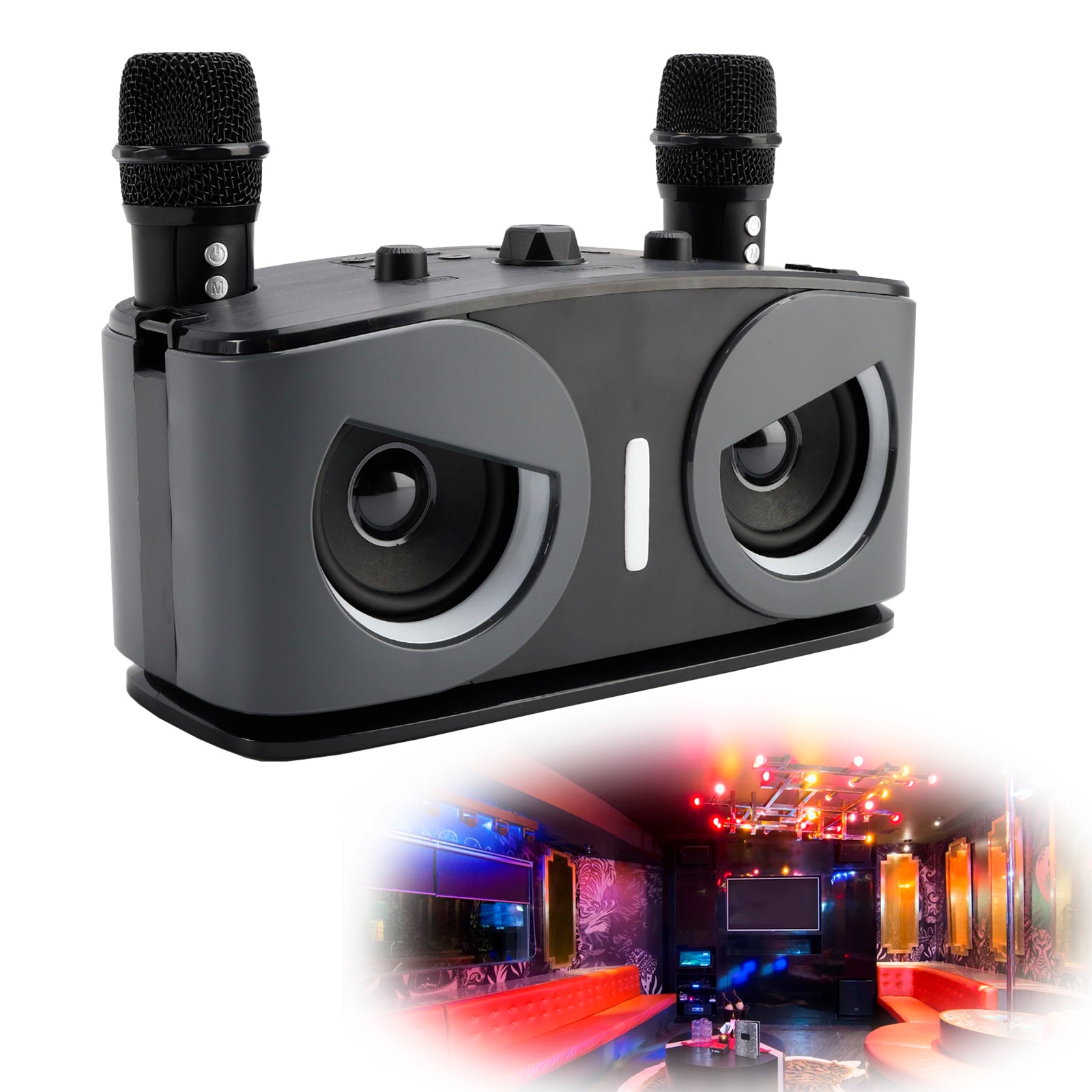 Wireless Bluetooth Speaker 20W High Power Home Theater Karaoke All-in-One Audio
