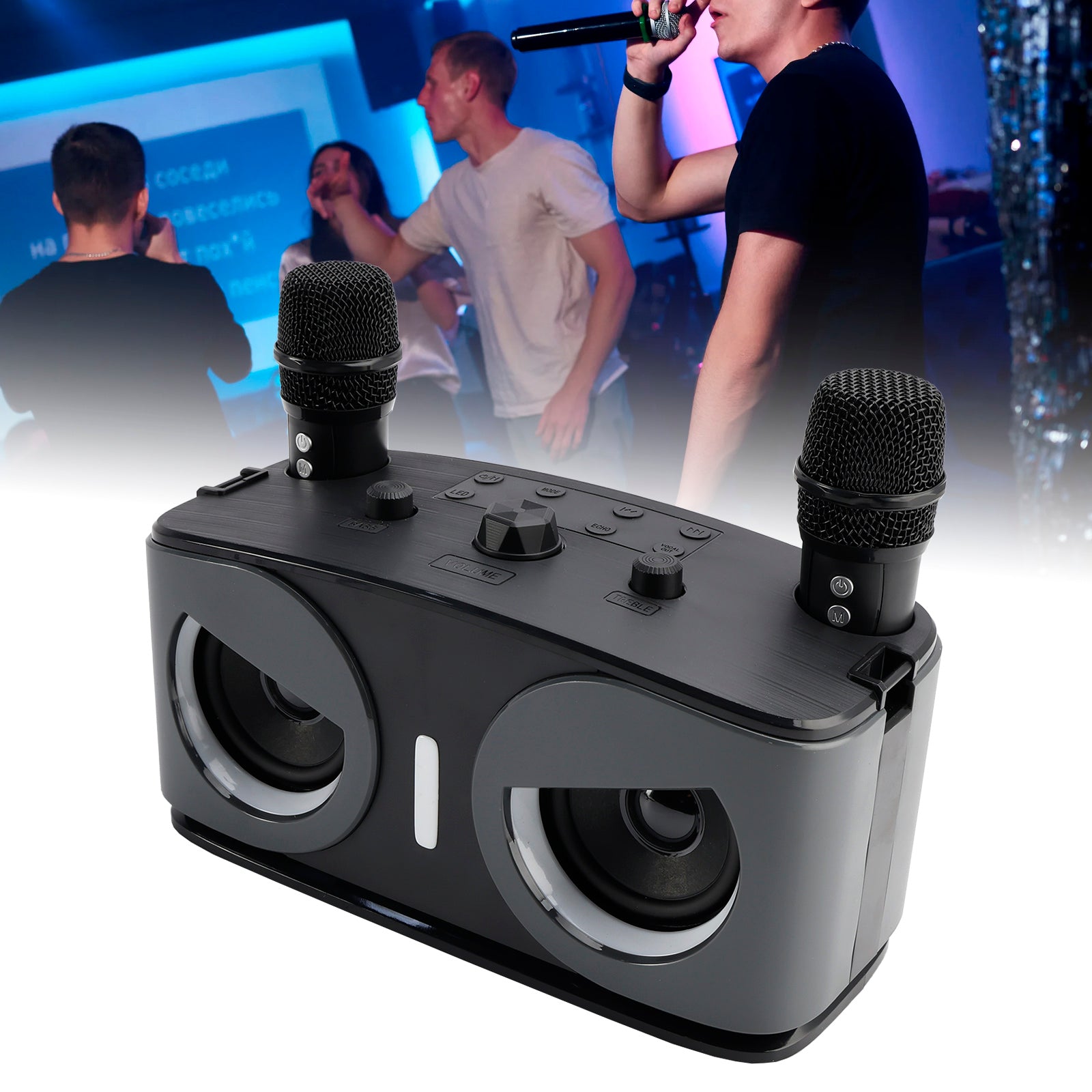 Wireless Bluetooth Speaker 20W High Power Home Theater Karaoke All-in-One Audio