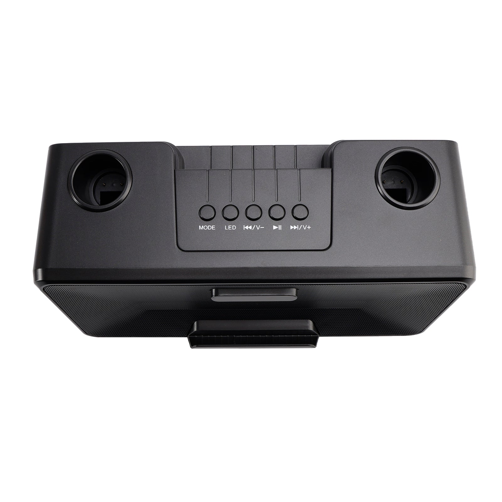Wireless Bluetooth Speaker Dual Microphone Karaoke All-In-One Outdoor Portable