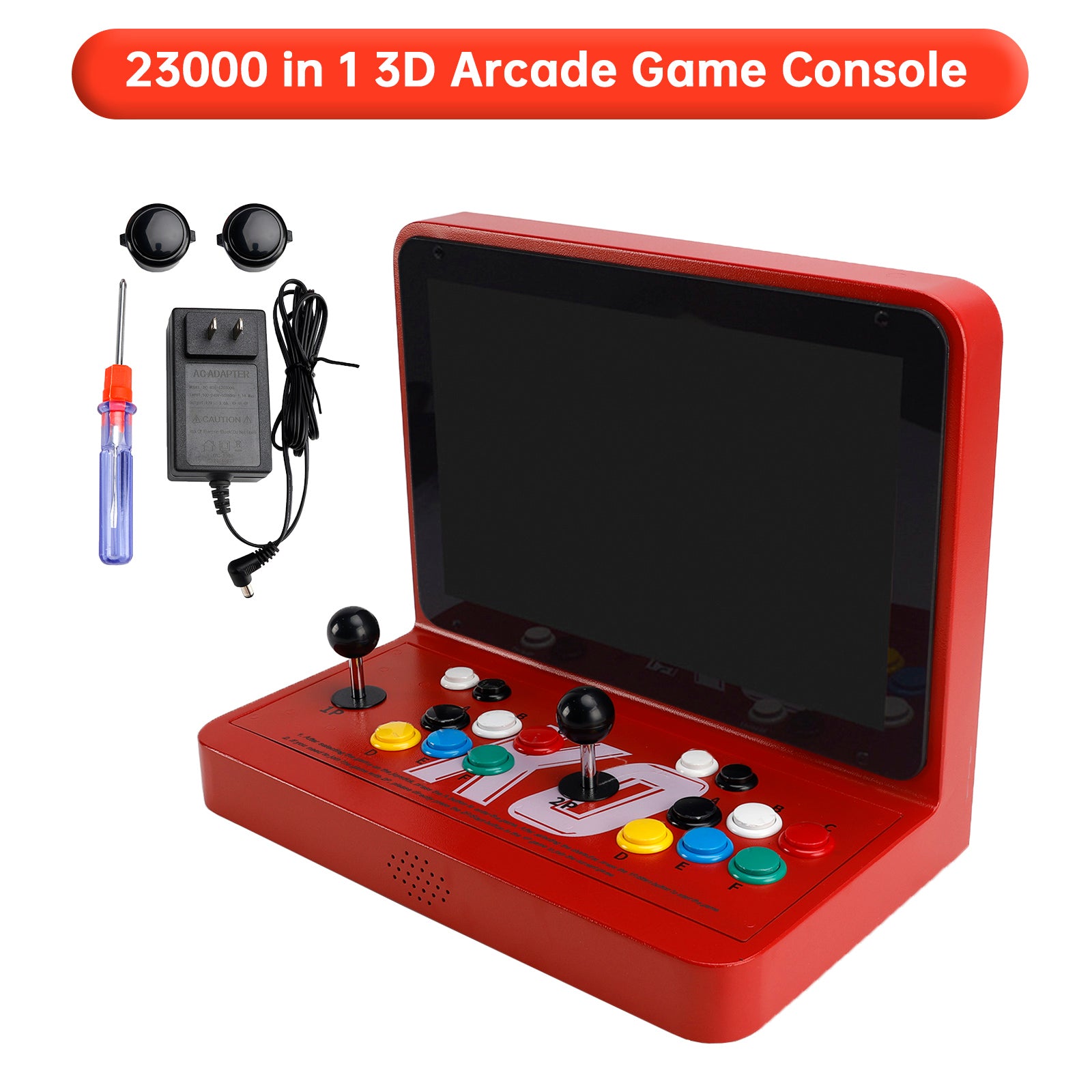 23000 Games in 1 Box Arcade Game Console 17inch HD Screen For PC Projector 4K TV