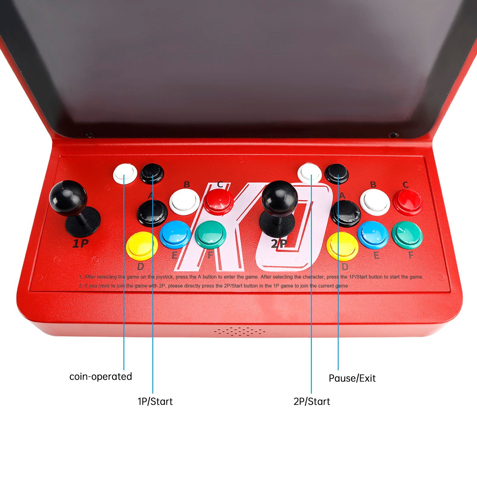 23000 Games in 1 Box Arcade Game Console 17inch HD Screen For PC Projector 4K TV
