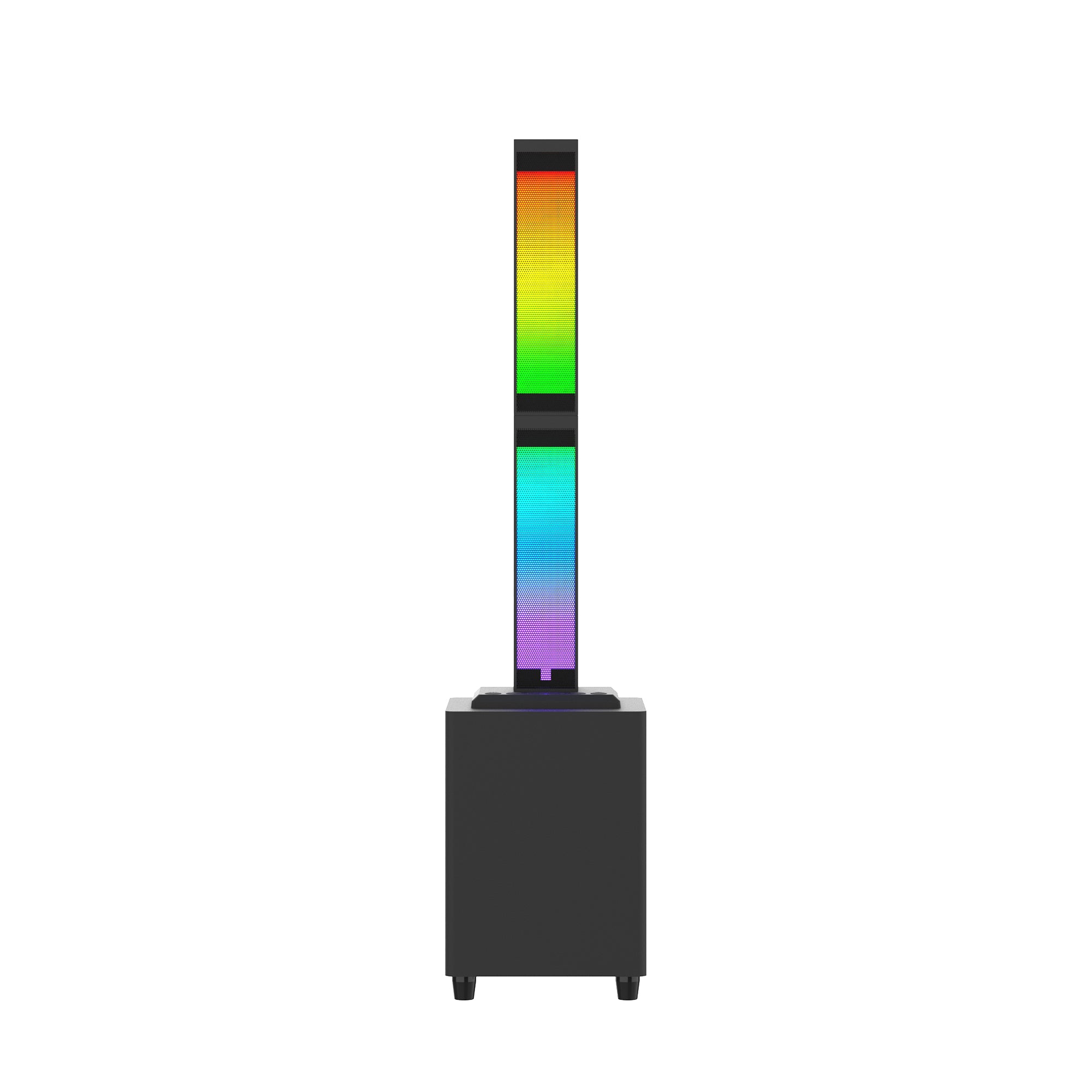 Bluetooth Speaker 2.1 Subwoofer RGB Detachable TWS Wireless Karaoke Home Theater