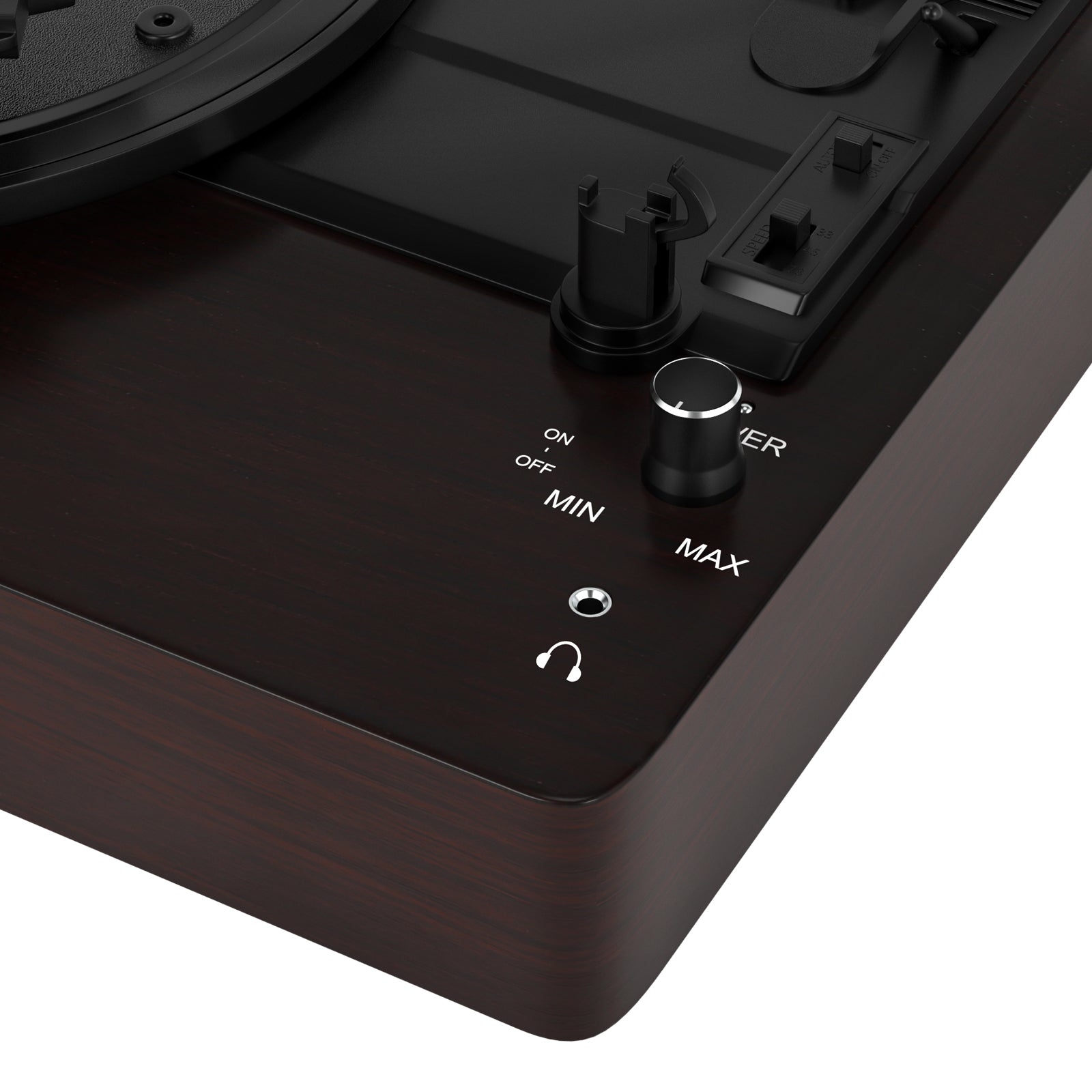 3 - Speed Turntable Decorative Record Player Split Bluetooth Vinyl Record Player