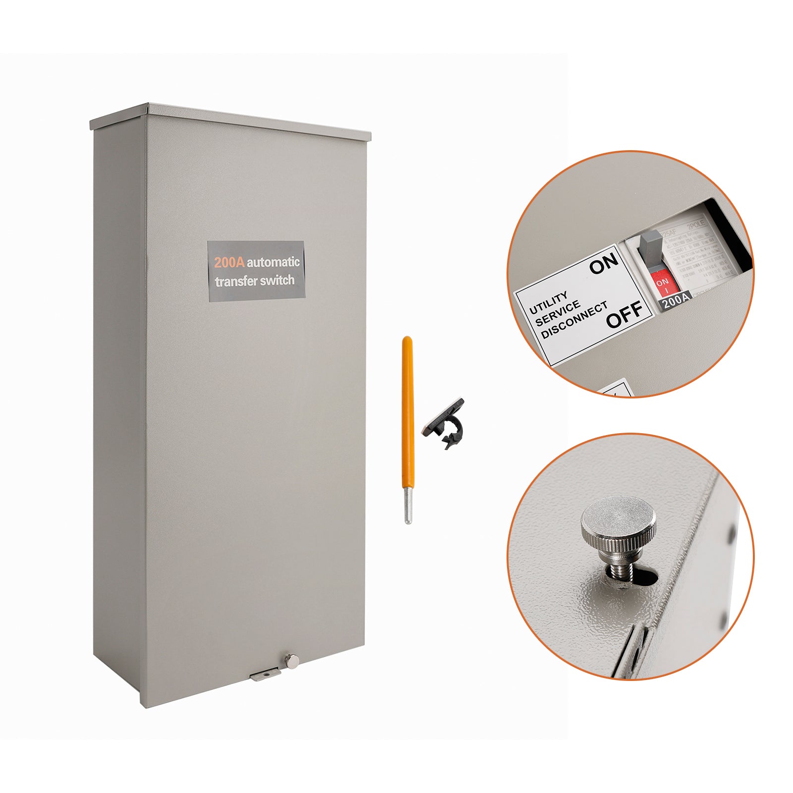 RXSW200A3 200-Amp 120/240-Volt Single-Phase Automatic Transfer Switch