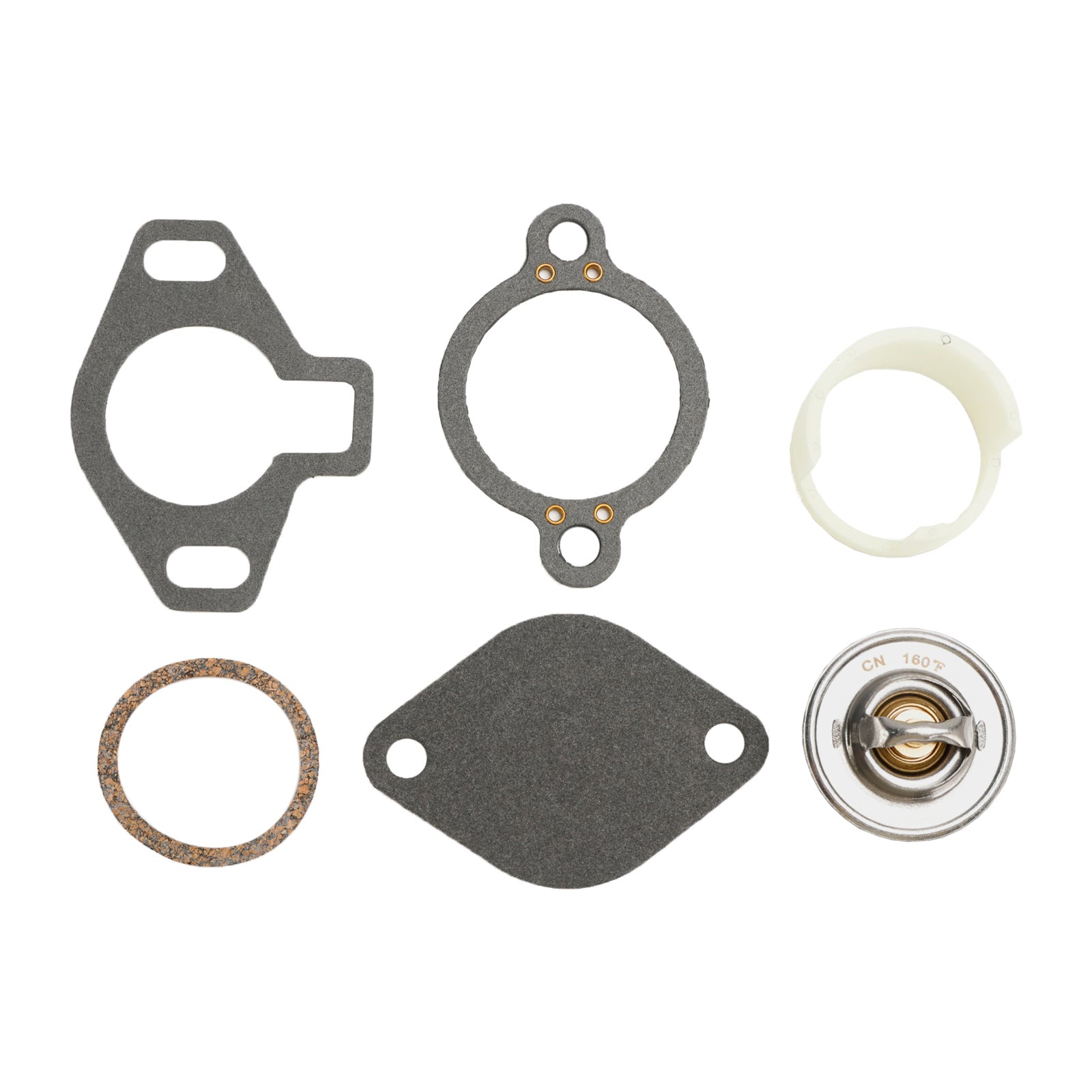 Thermostat Kit 160??With Plastic Sleeve 807252Q5 807252T2 for MerCruiser