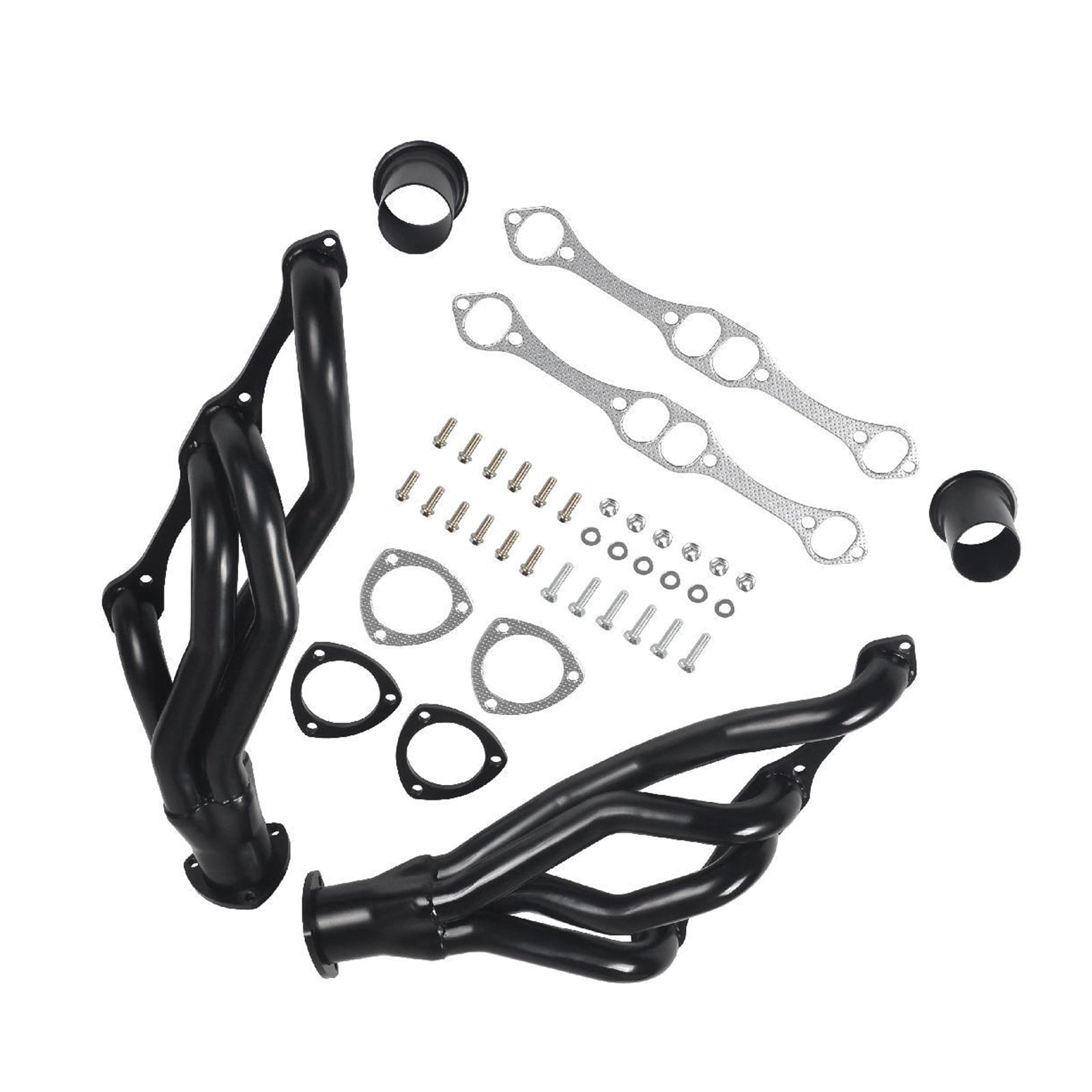 Exhaust Manifold Header Fit Chevy Small Block SB V8 262 265 283 305 327 350 400