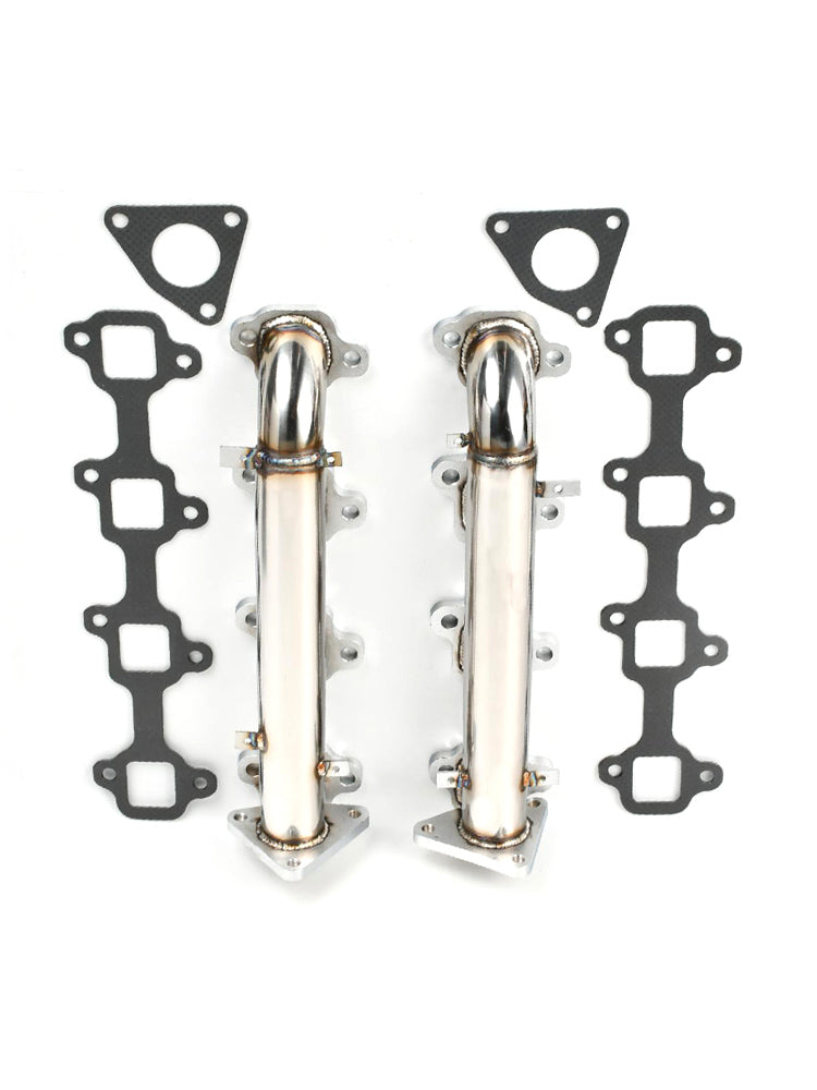 Stainless Exhaust Manifold Header Fit Chevy Fit Duramax Diesel 6.6L 2001-2016