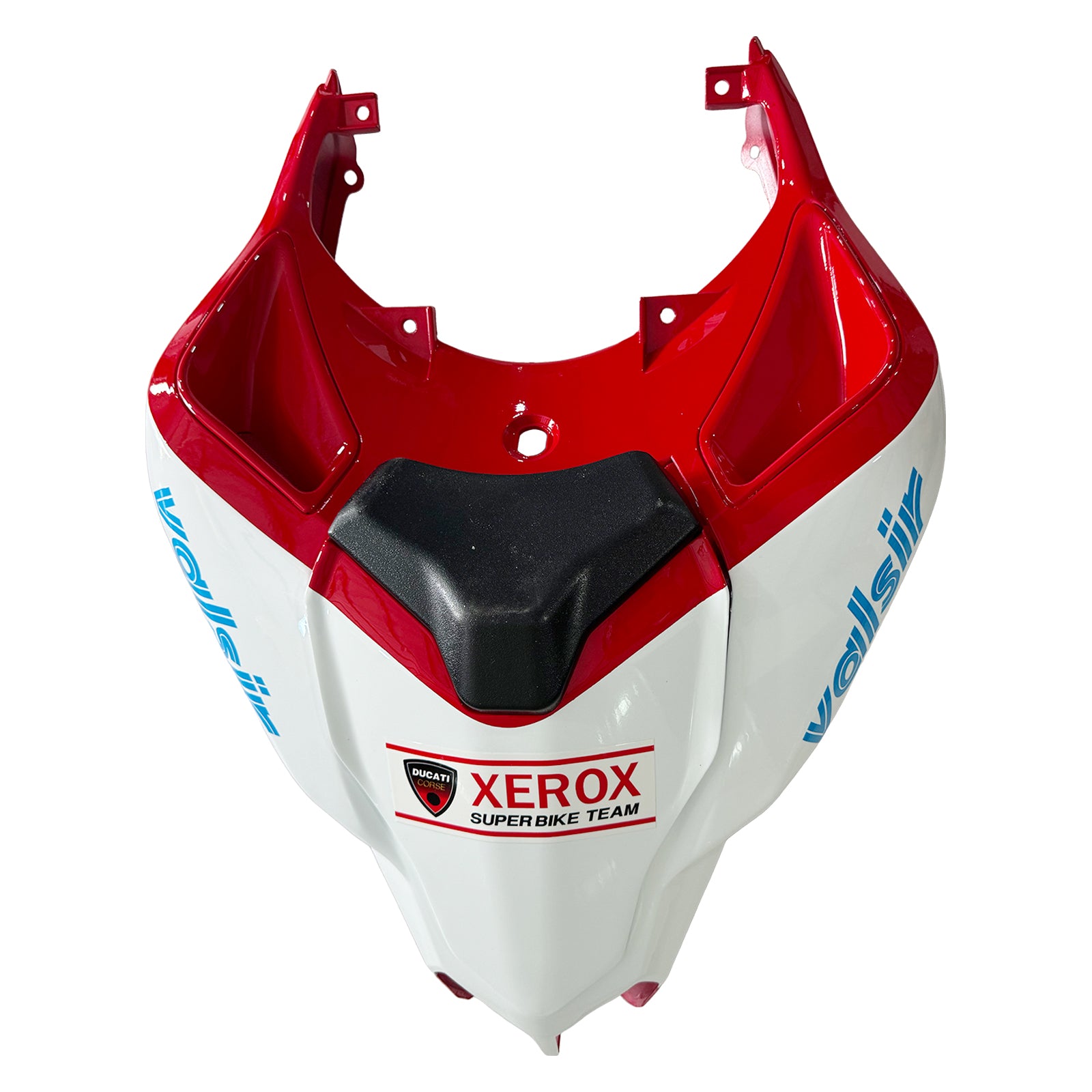 Fairings for 2007-2012 Ducati 1098 1198 848 White & Red Xerox  Generic
