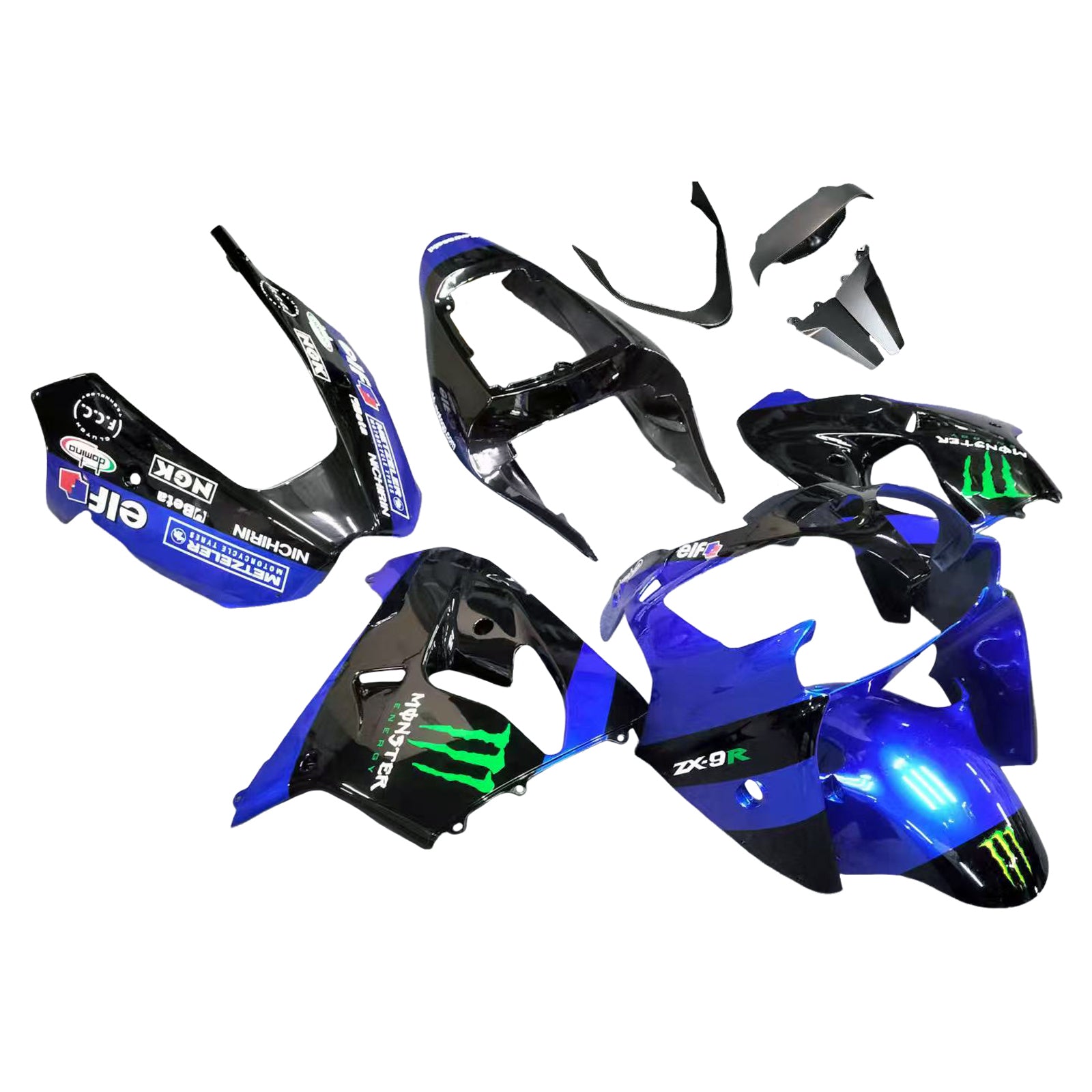 Kawasaki ZX9R 2002-2003 Fairing Kit Bodywork Plastic ABS