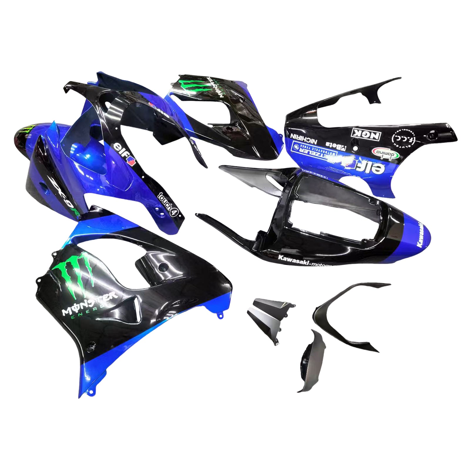 Kawasaki ZX9R 2002-2003 Fairing Kit Bodywork Plastic ABS