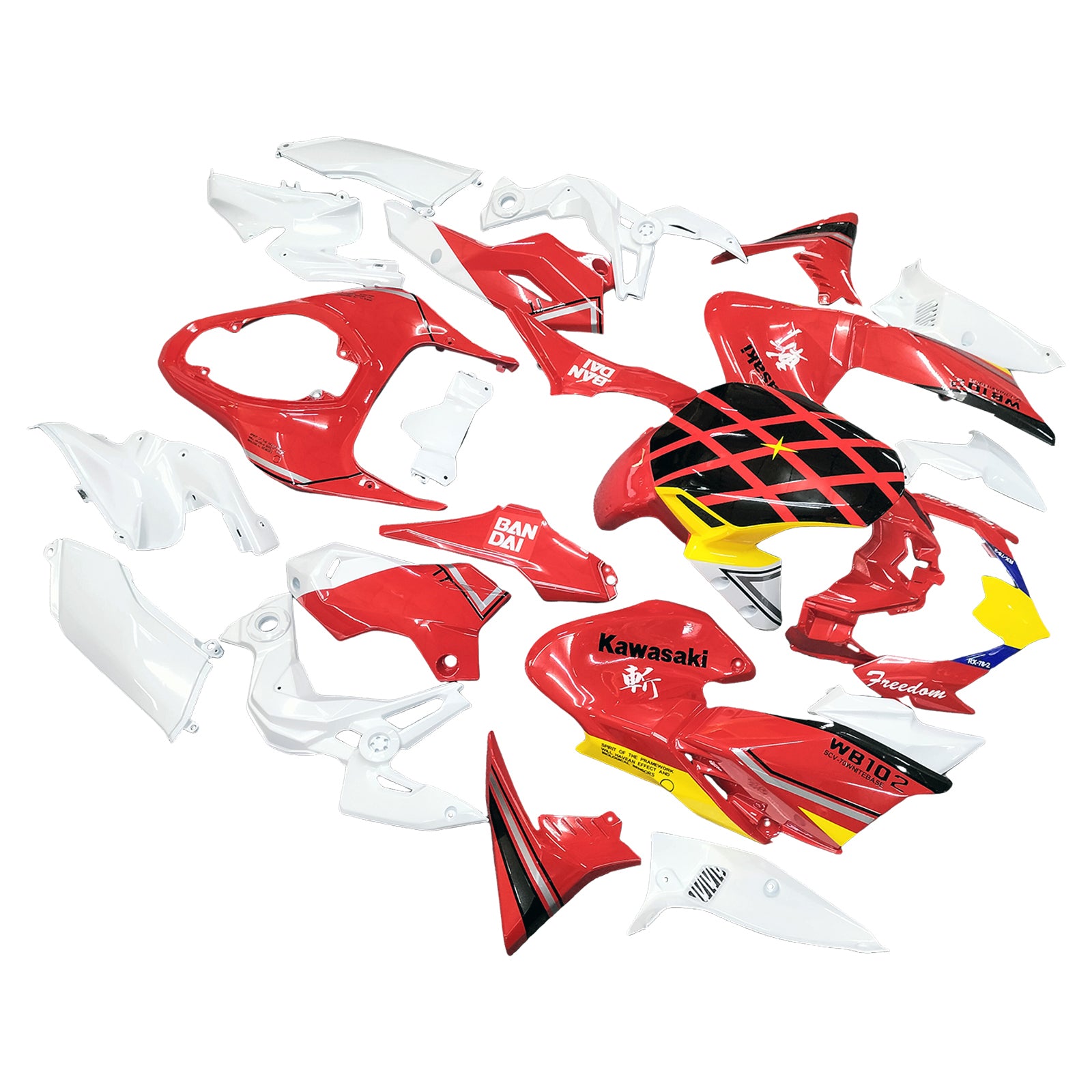Kawasaki Z900 2020-2024 Fairing Kit Bodywork Plastic ABS