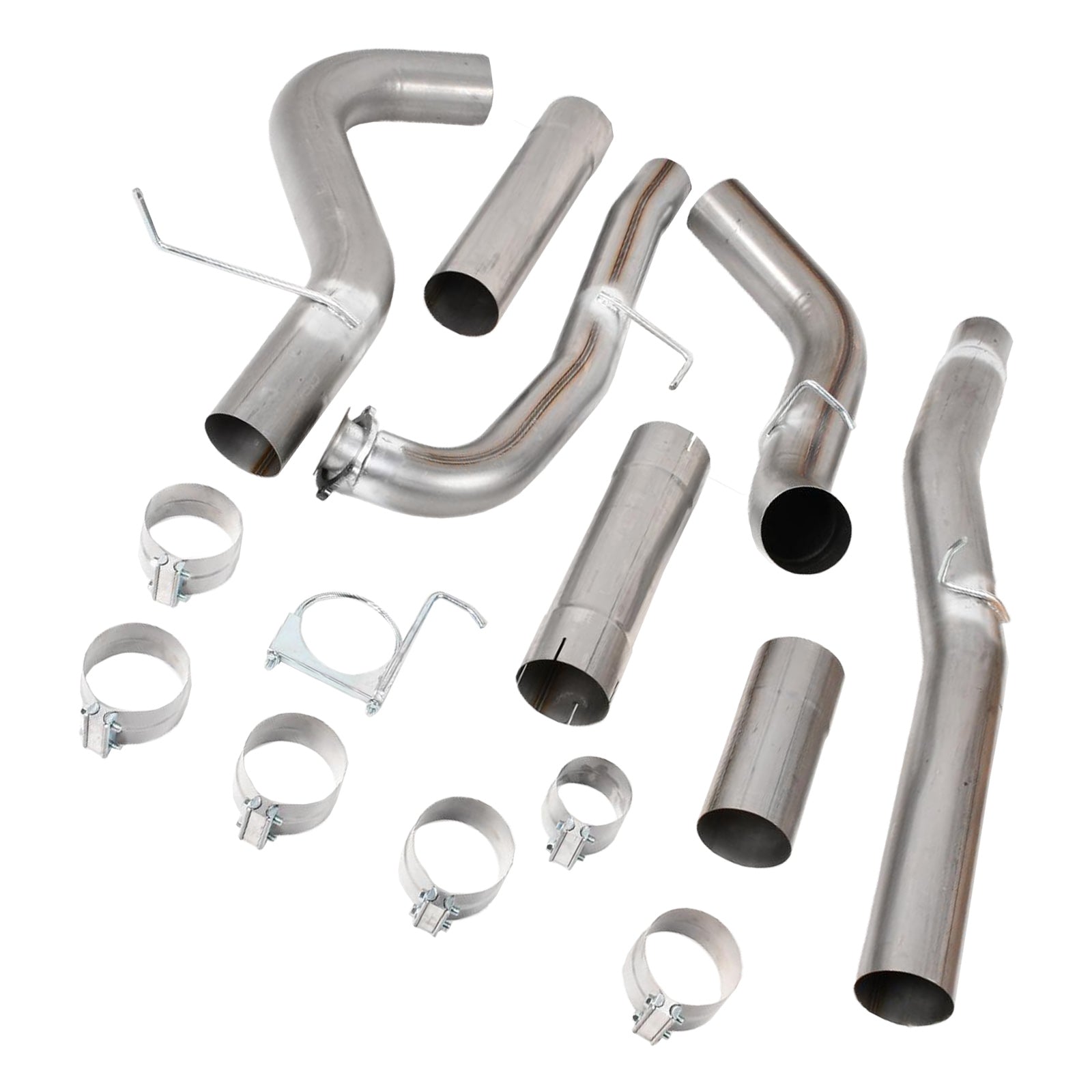 5" DPF Delete Race Pipe for Chevy 2500 3500 6.6L Duramax Diesel L5P 2017-2024