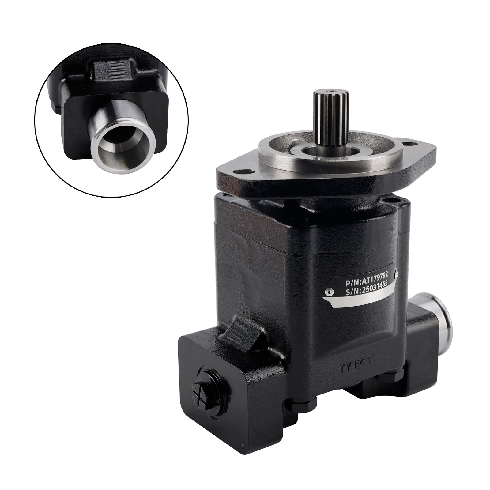 AT179792 Hydraulic Pump Fits For John Deere 310L 310G 310E 310J Backhoe Loader